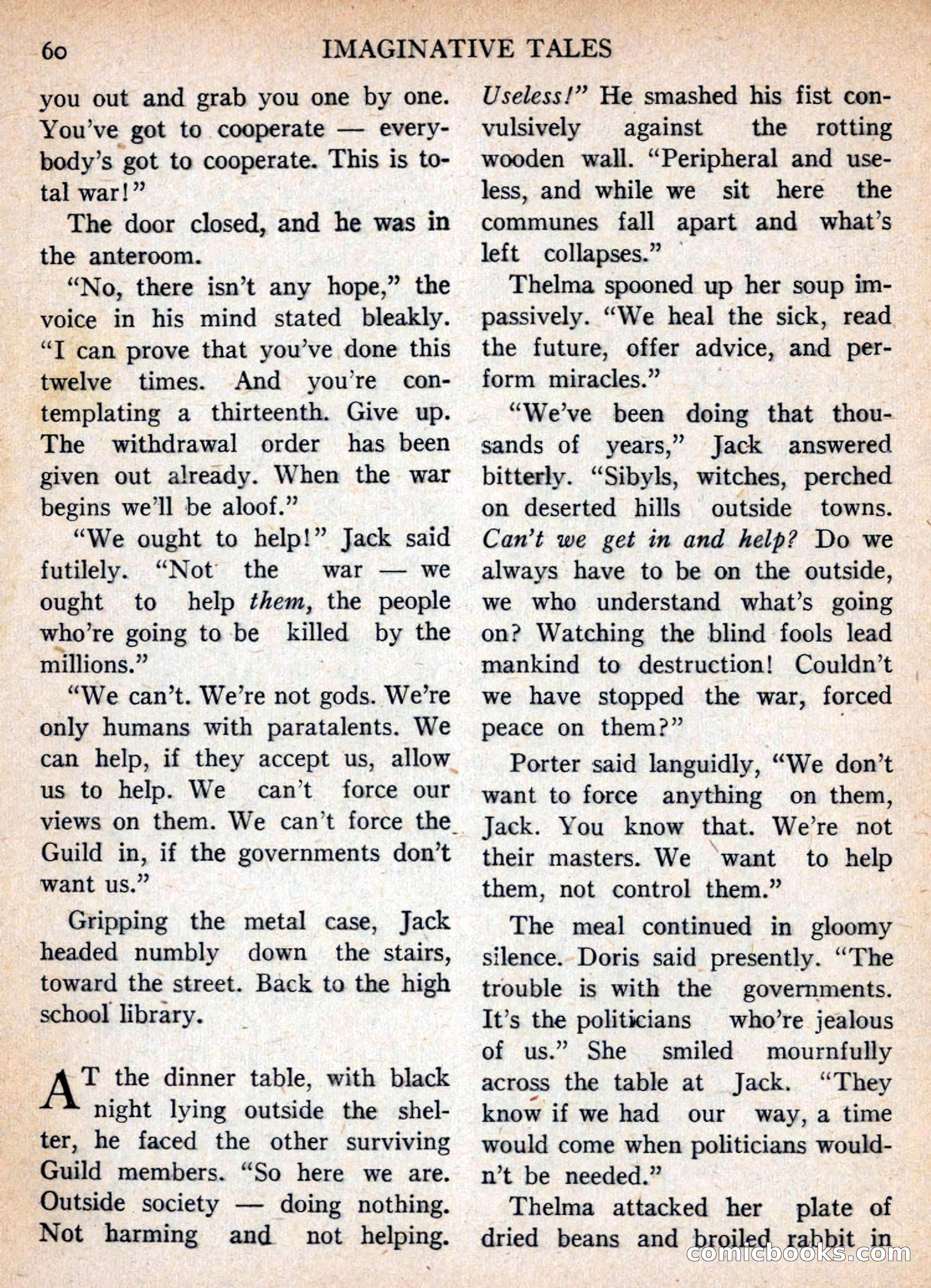 Imaginative Tales, November 1955 — page 60 of 132