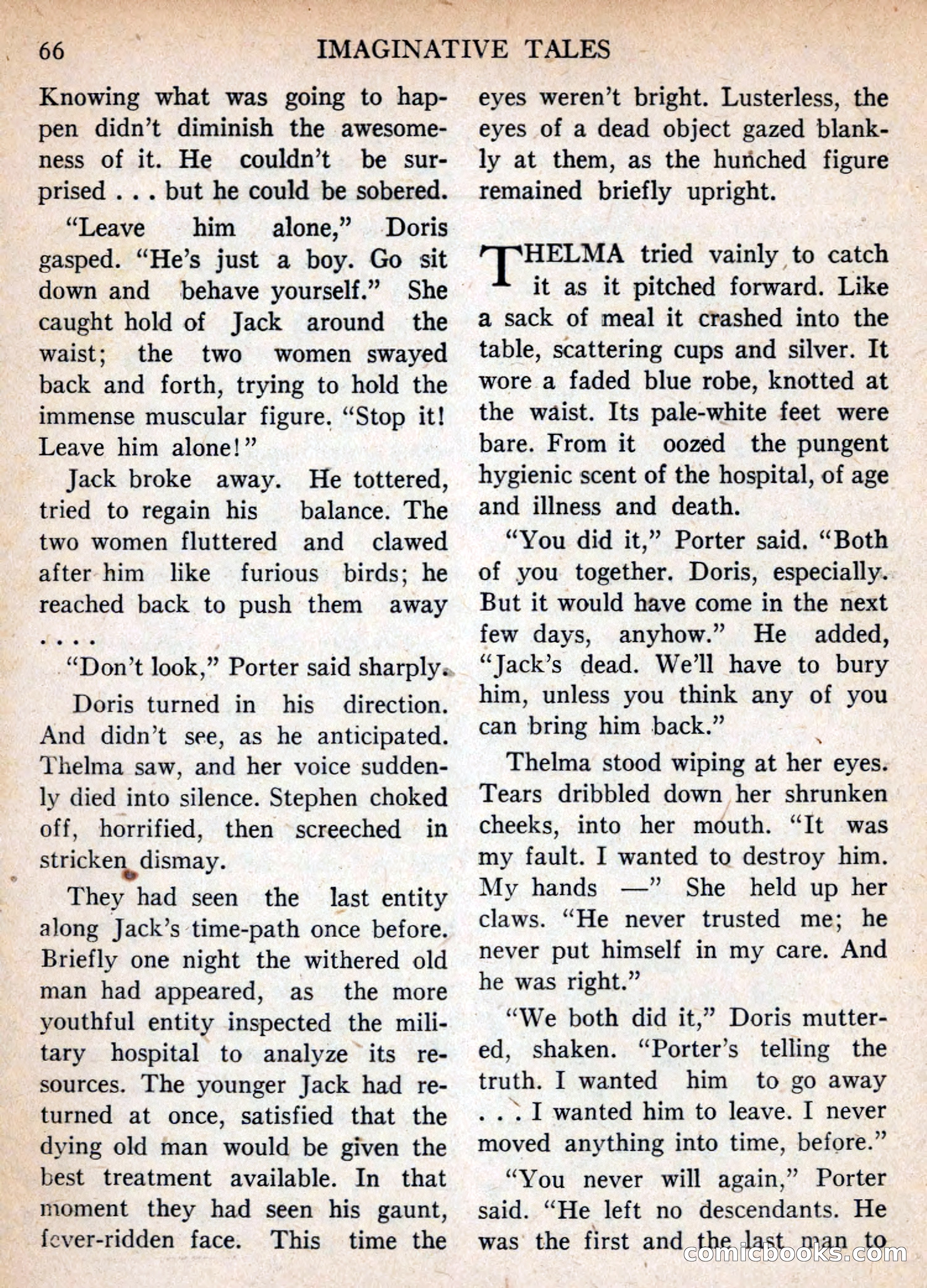 Imaginative Tales, November 1955 — page 66 of 132