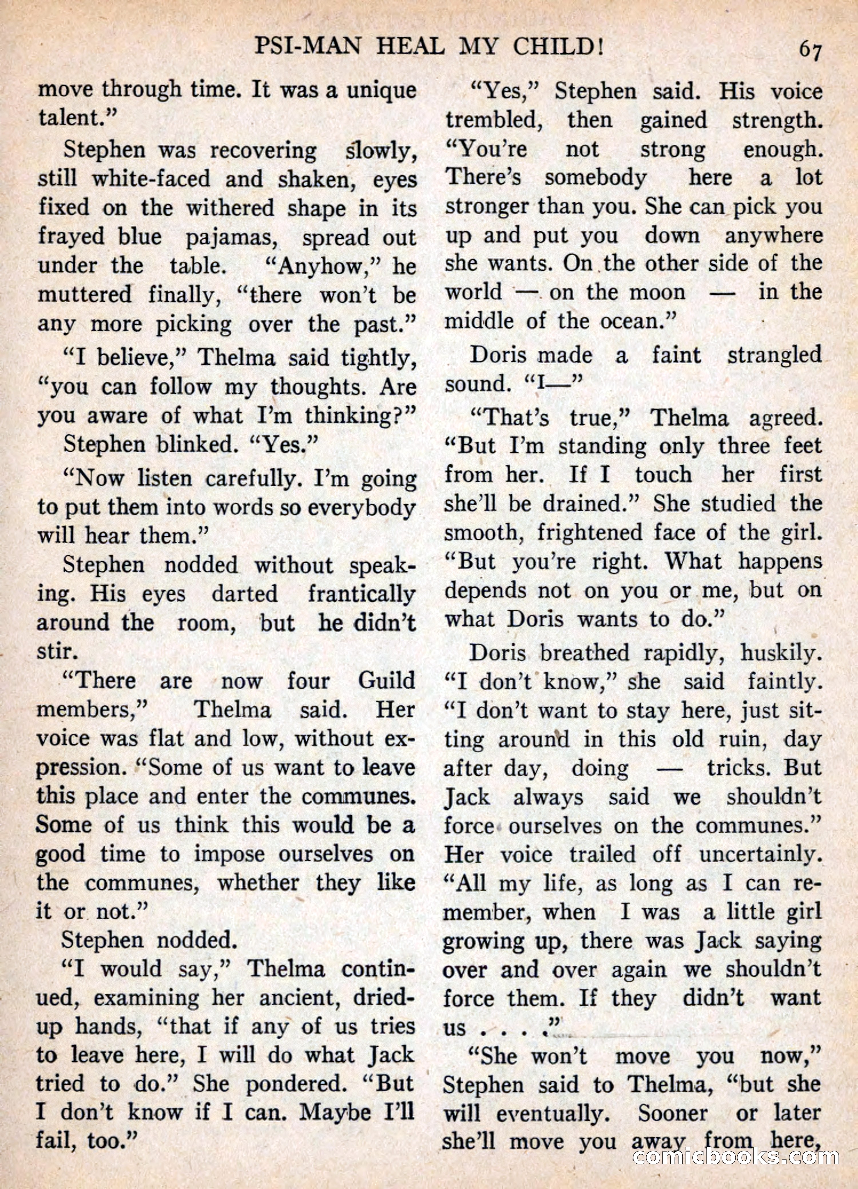 Imaginative Tales, November 1955 — page 67 of 132