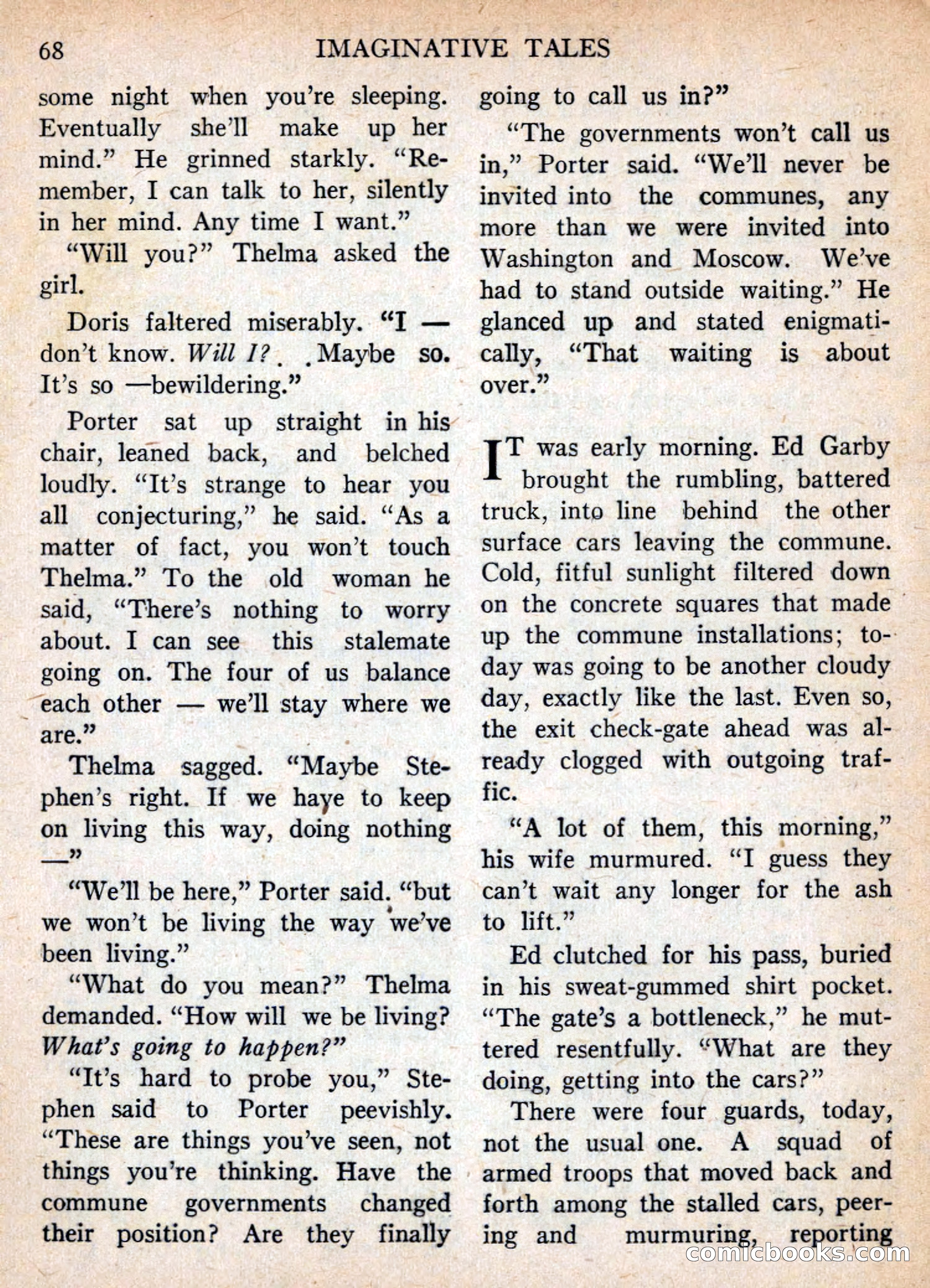 Imaginative Tales, November 1955 — page 68 of 132