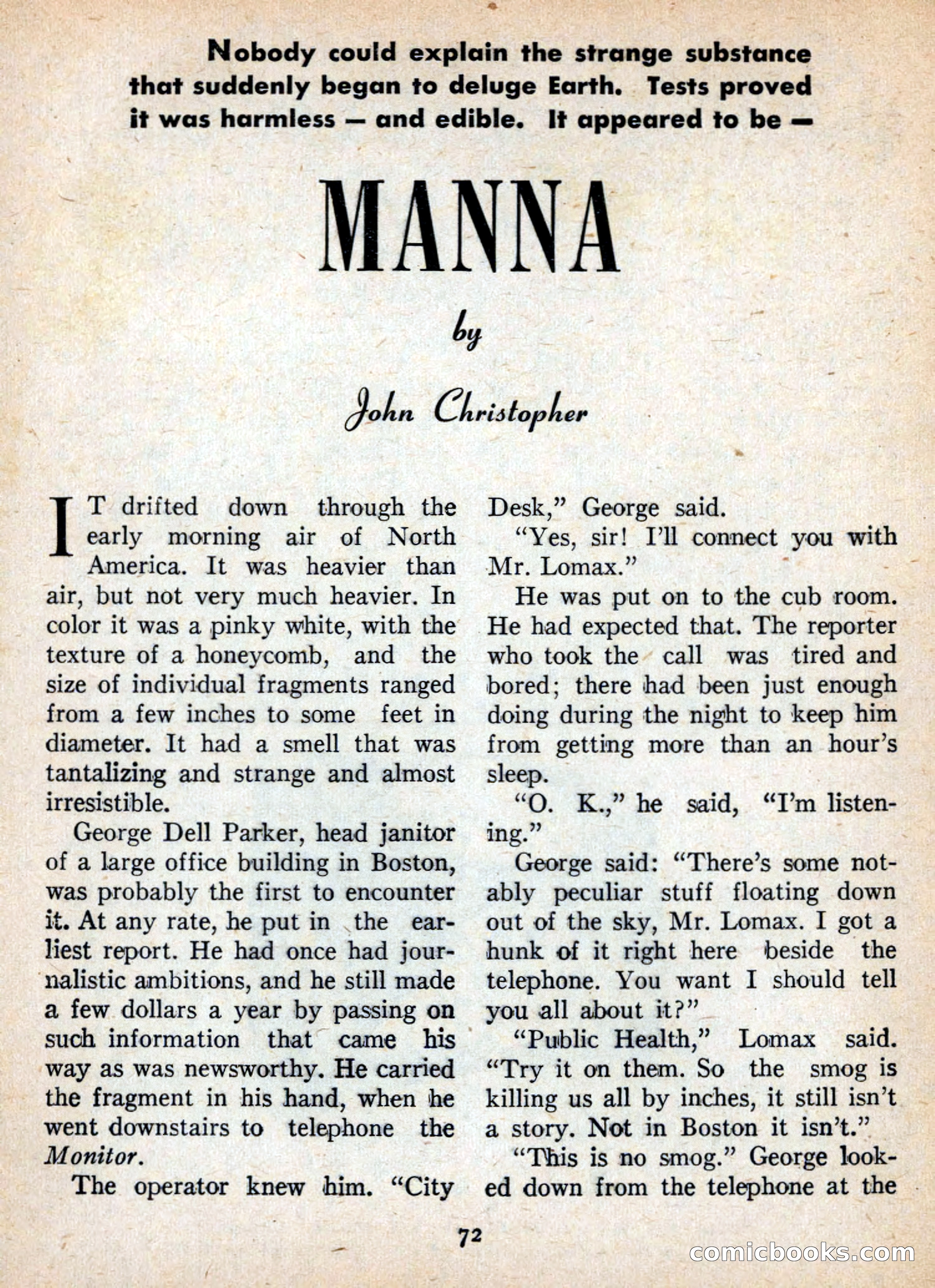 Imaginative Tales, November 1955 — page 72 of 132