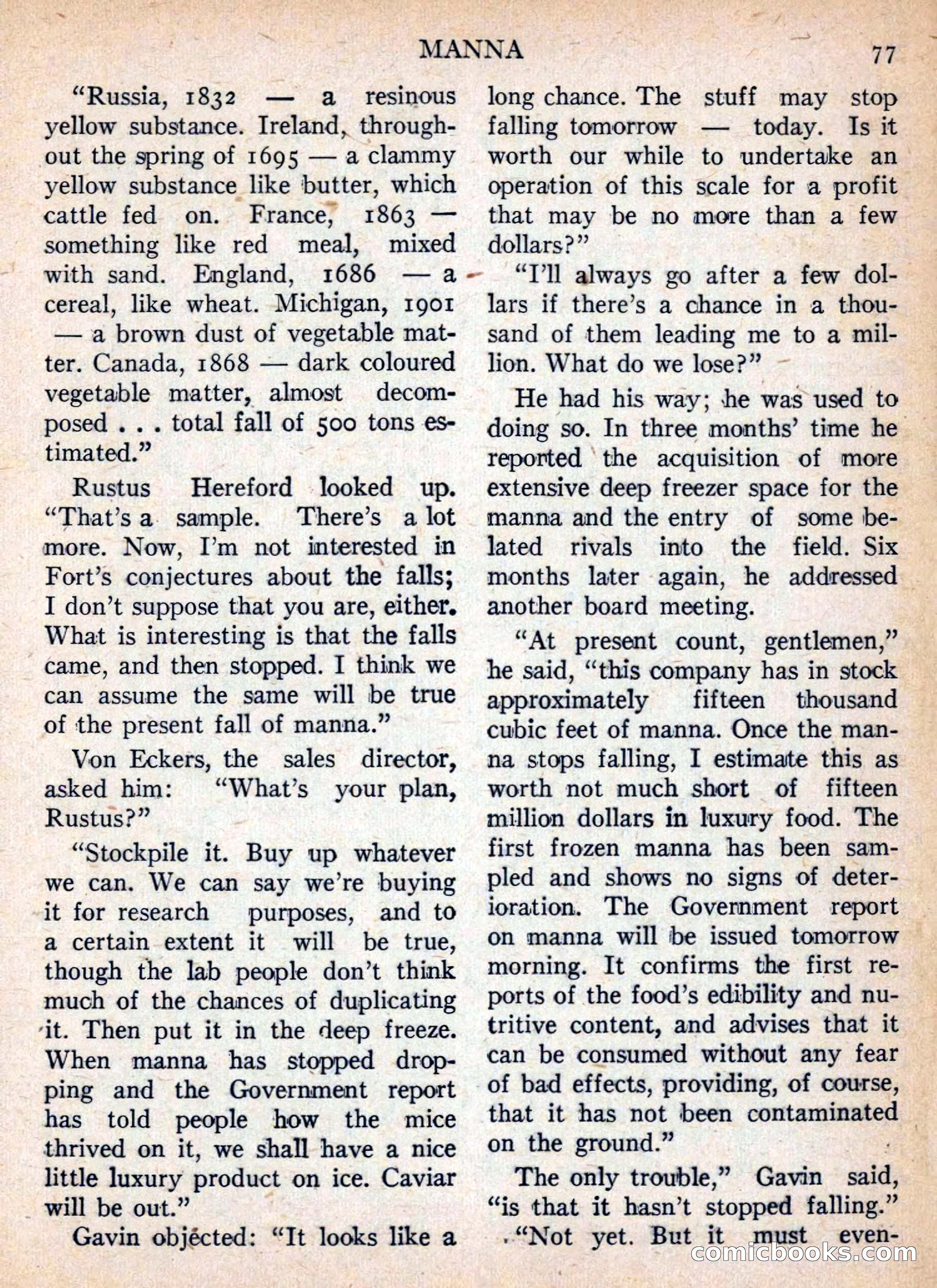 Imaginative Tales, November 1955 — page 77 of 132