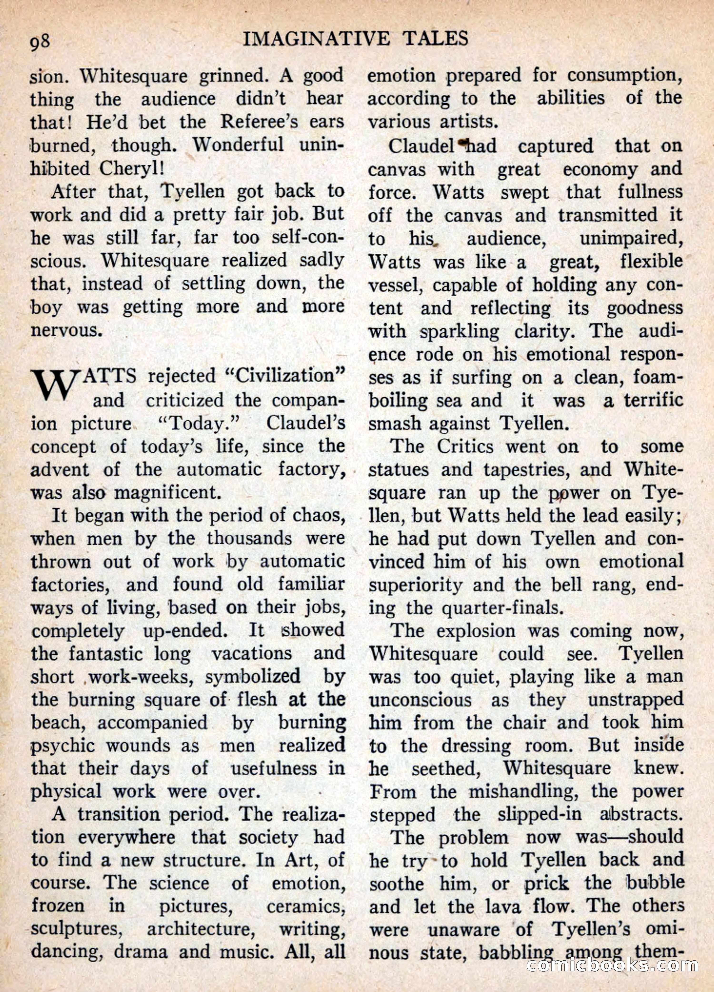 Imaginative Tales, November 1955 — page 98 of 132