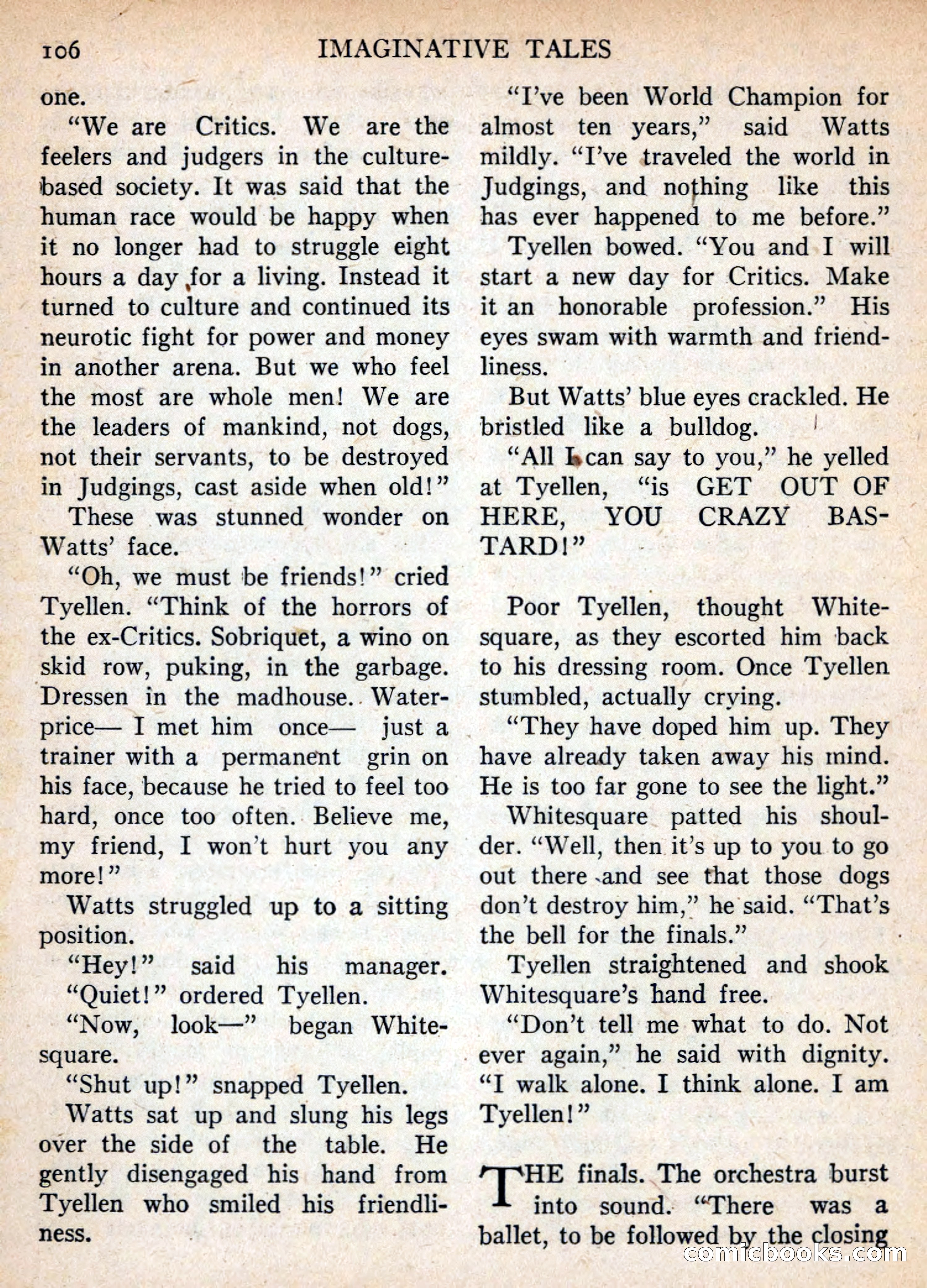 Imaginative Tales, November 1955 — page 106 of 132