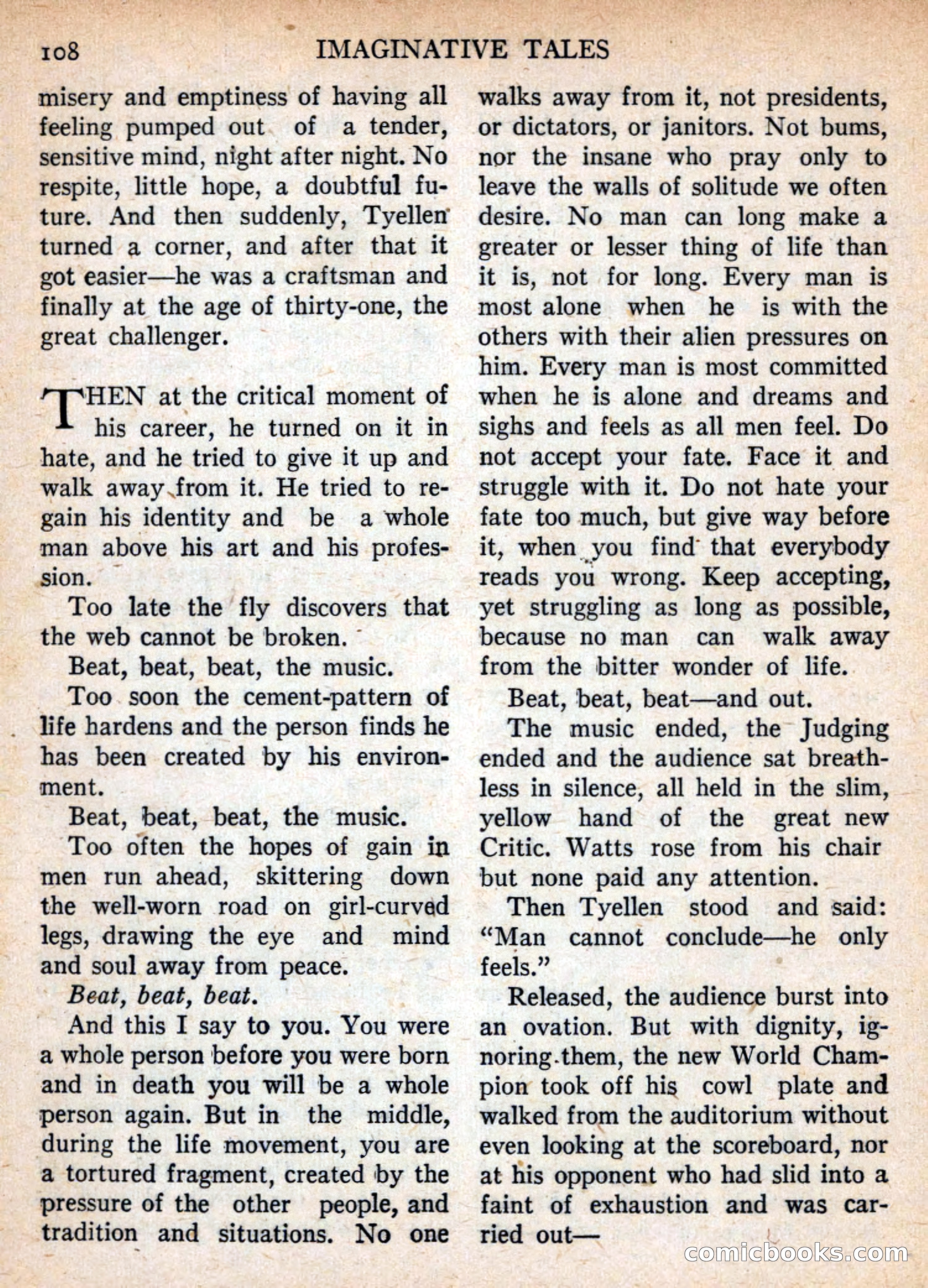 Imaginative Tales, November 1955 — page 108 of 132