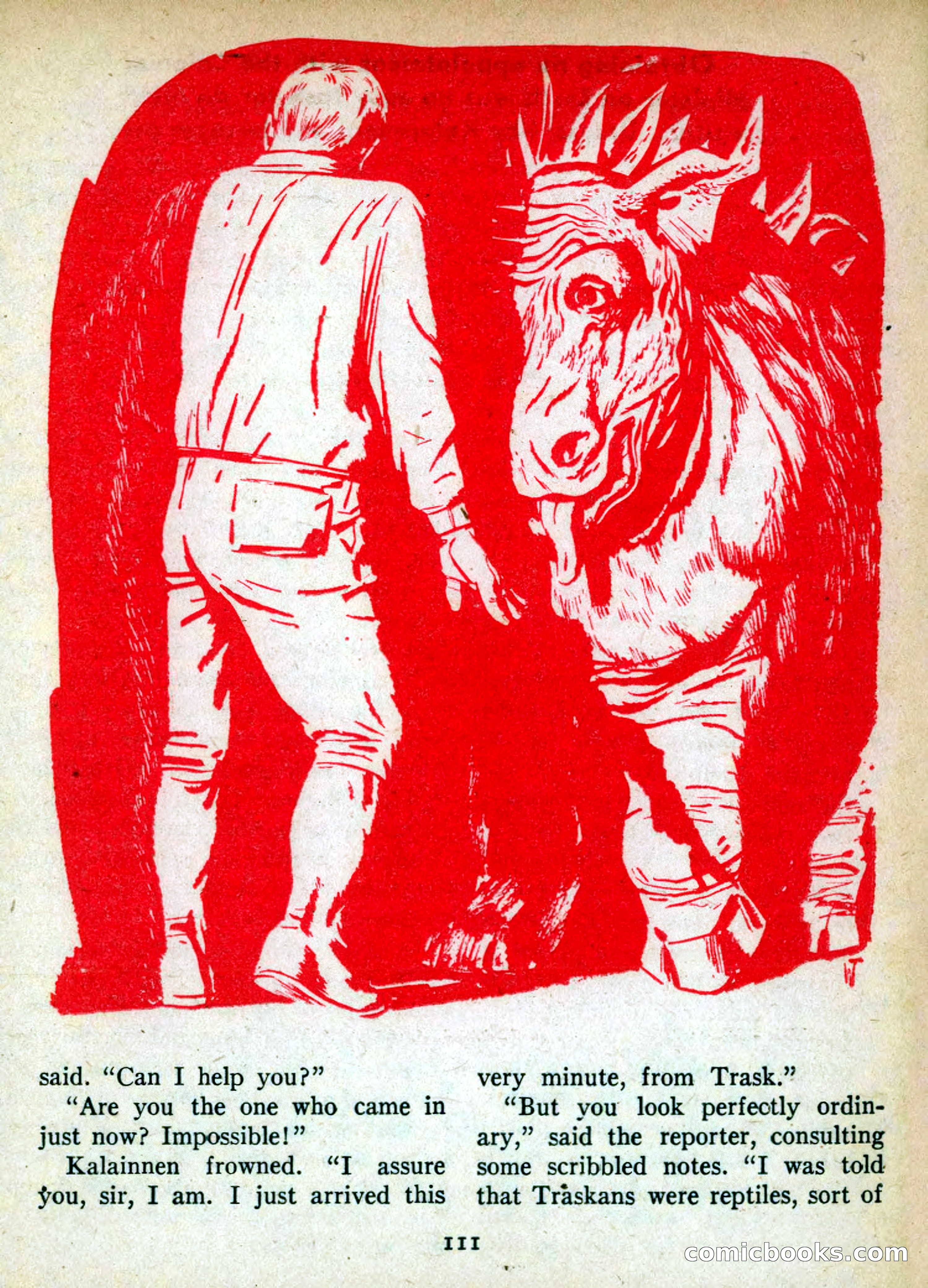 Imaginative Tales, November 1955 — page 111 of 132