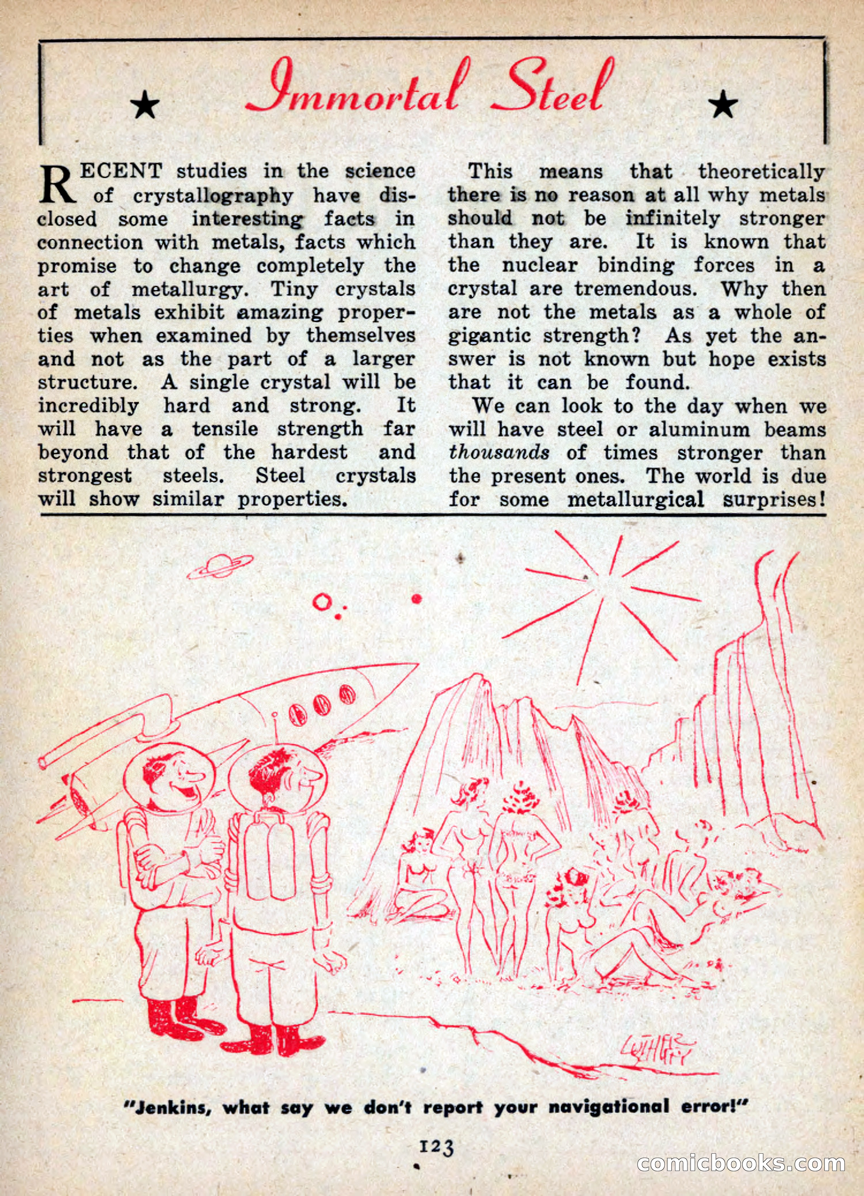 Imaginative Tales, November 1955 — page 123 of 132