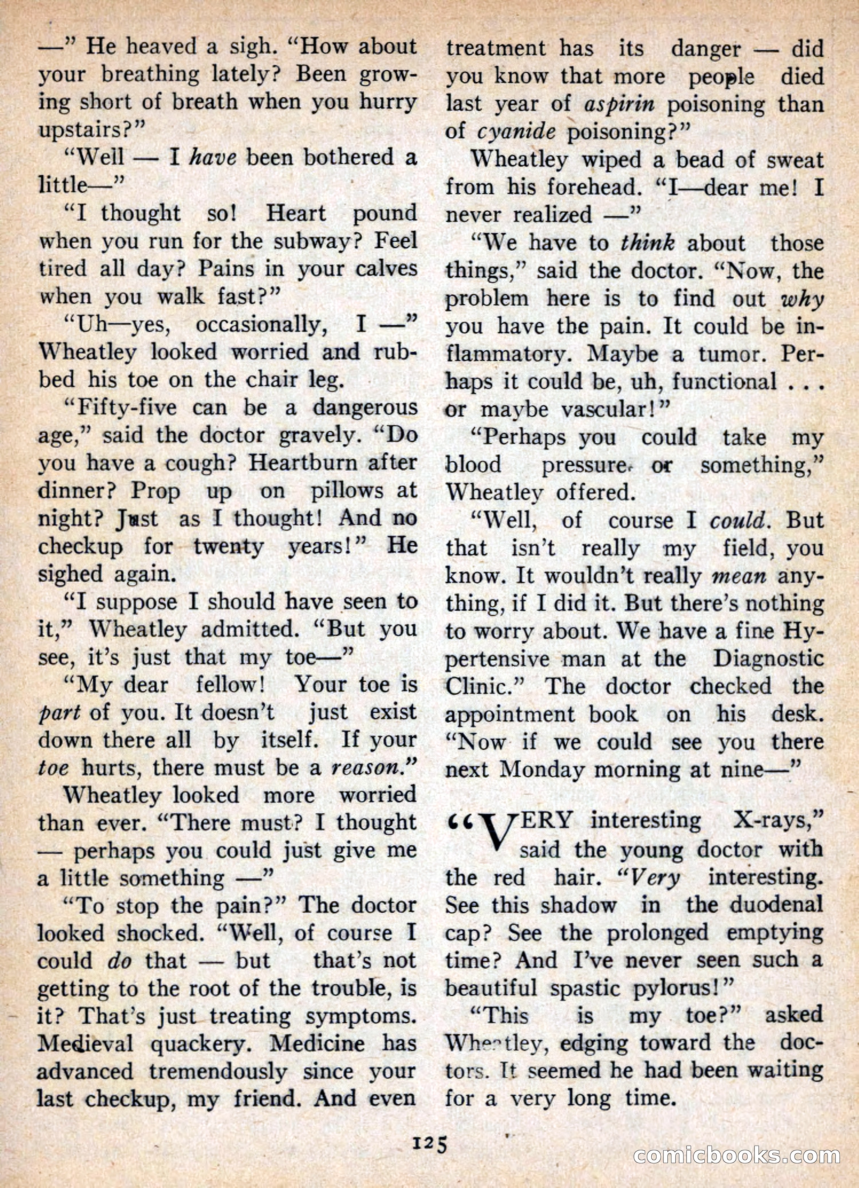 Imaginative Tales, November 1955 — page 125 of 132