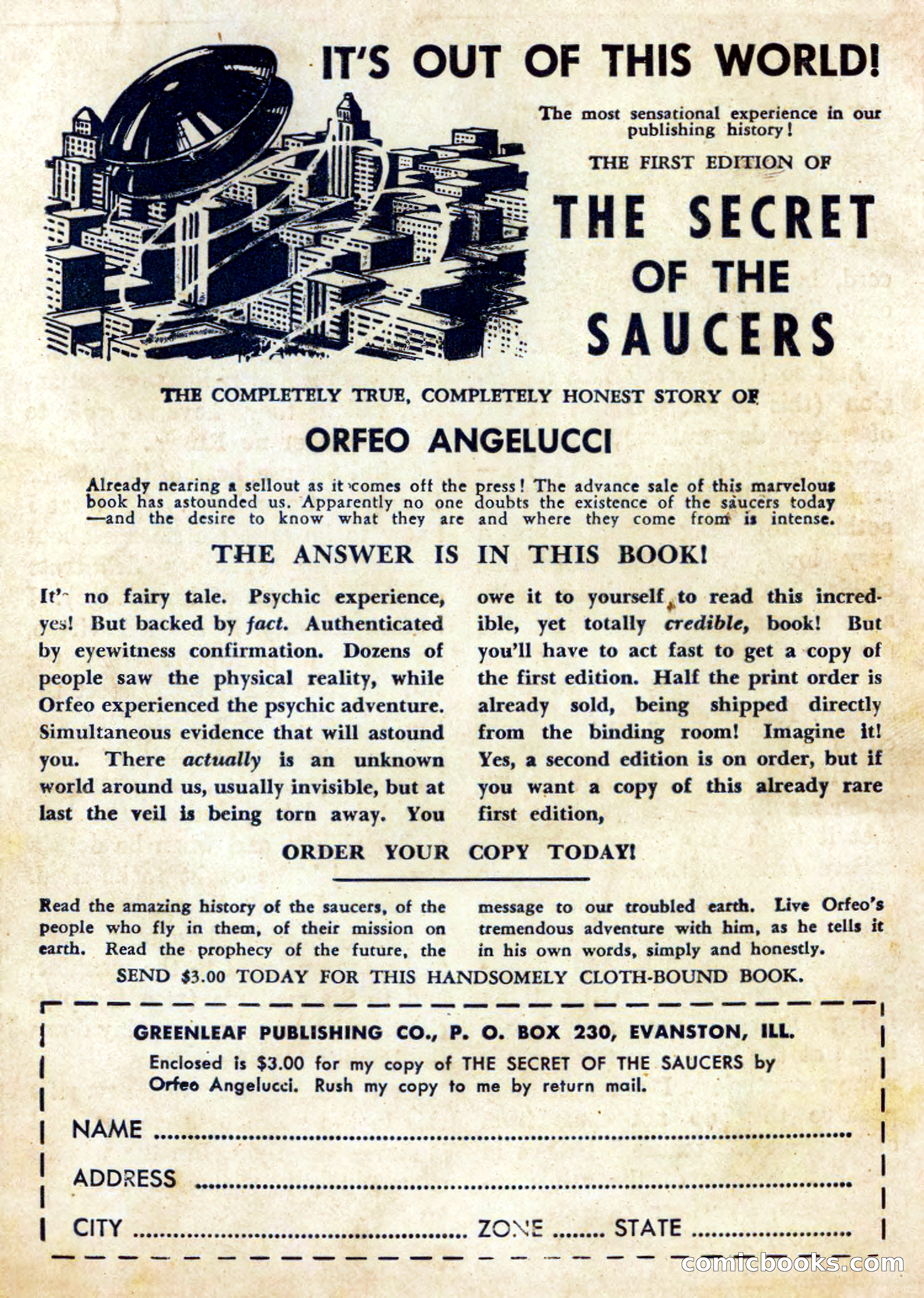 Imaginative Tales, November 1955 — page 132 of 132