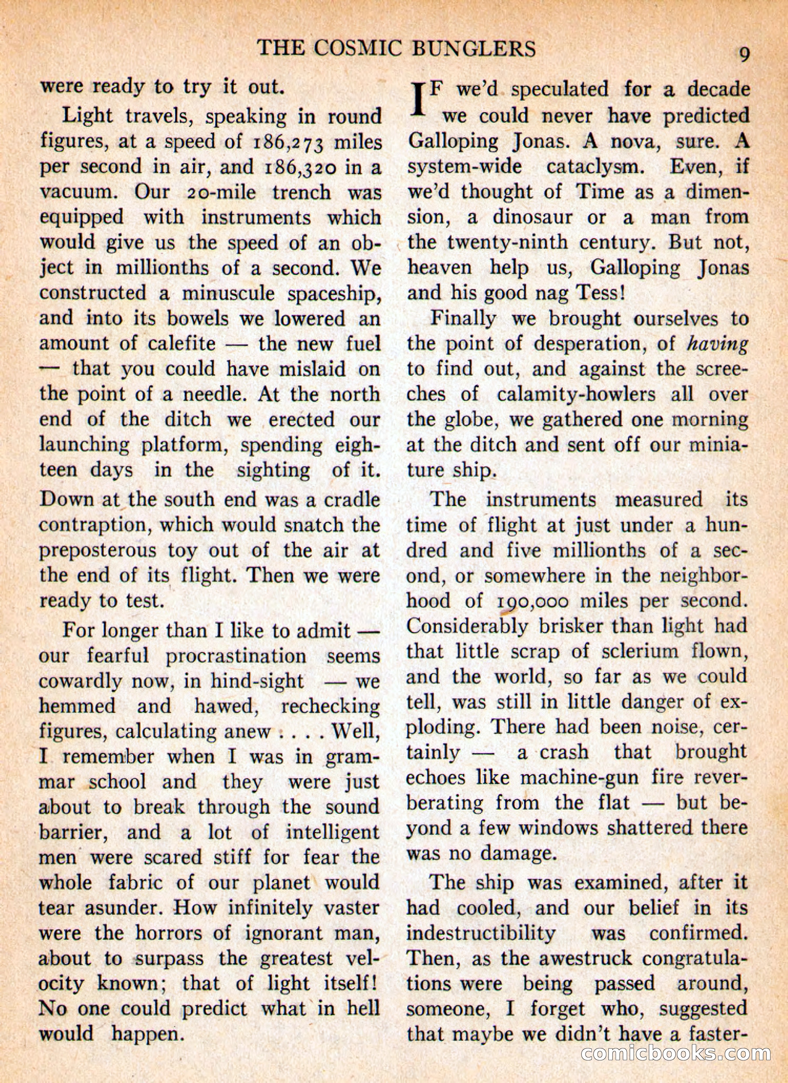 Imaginative Tales, January 1956 — page 9 of 132