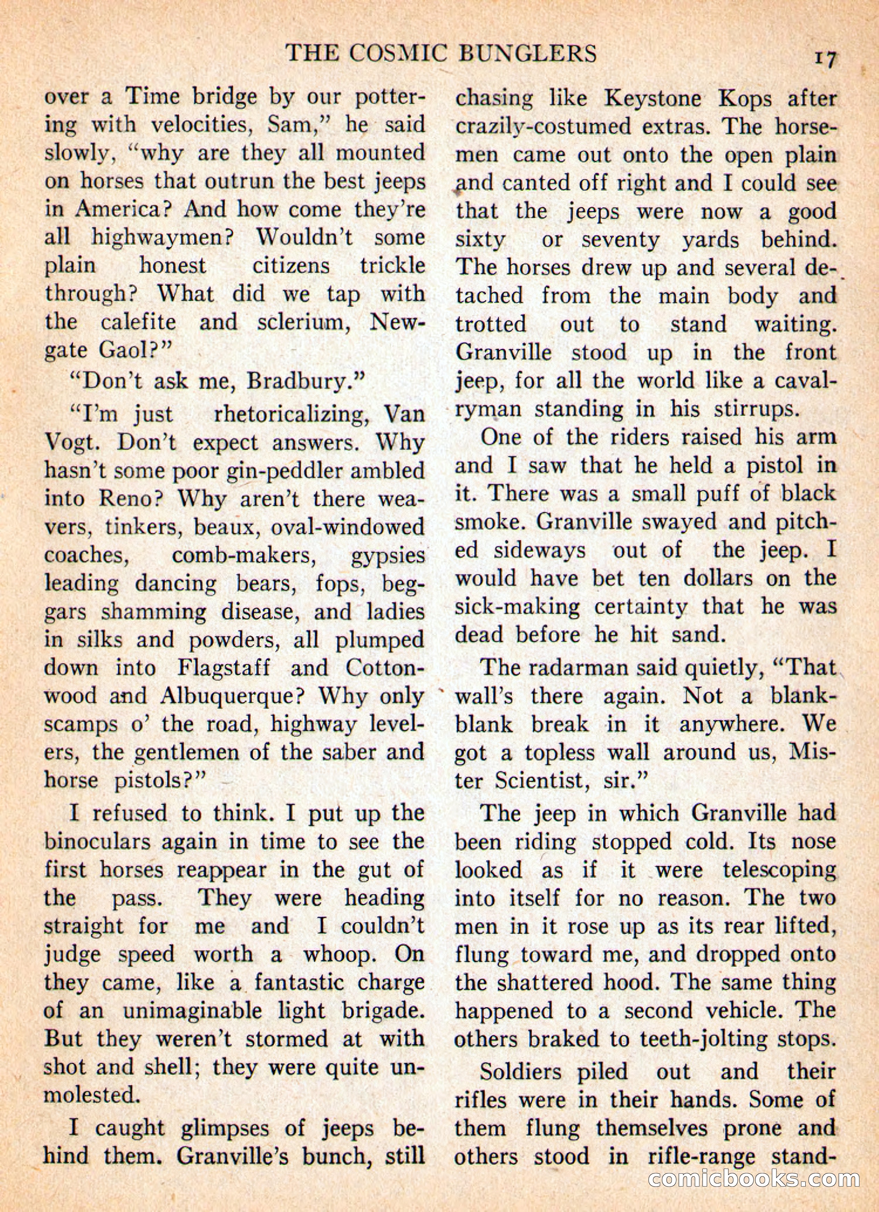 Imaginative Tales, January 1956 — page 17 of 132