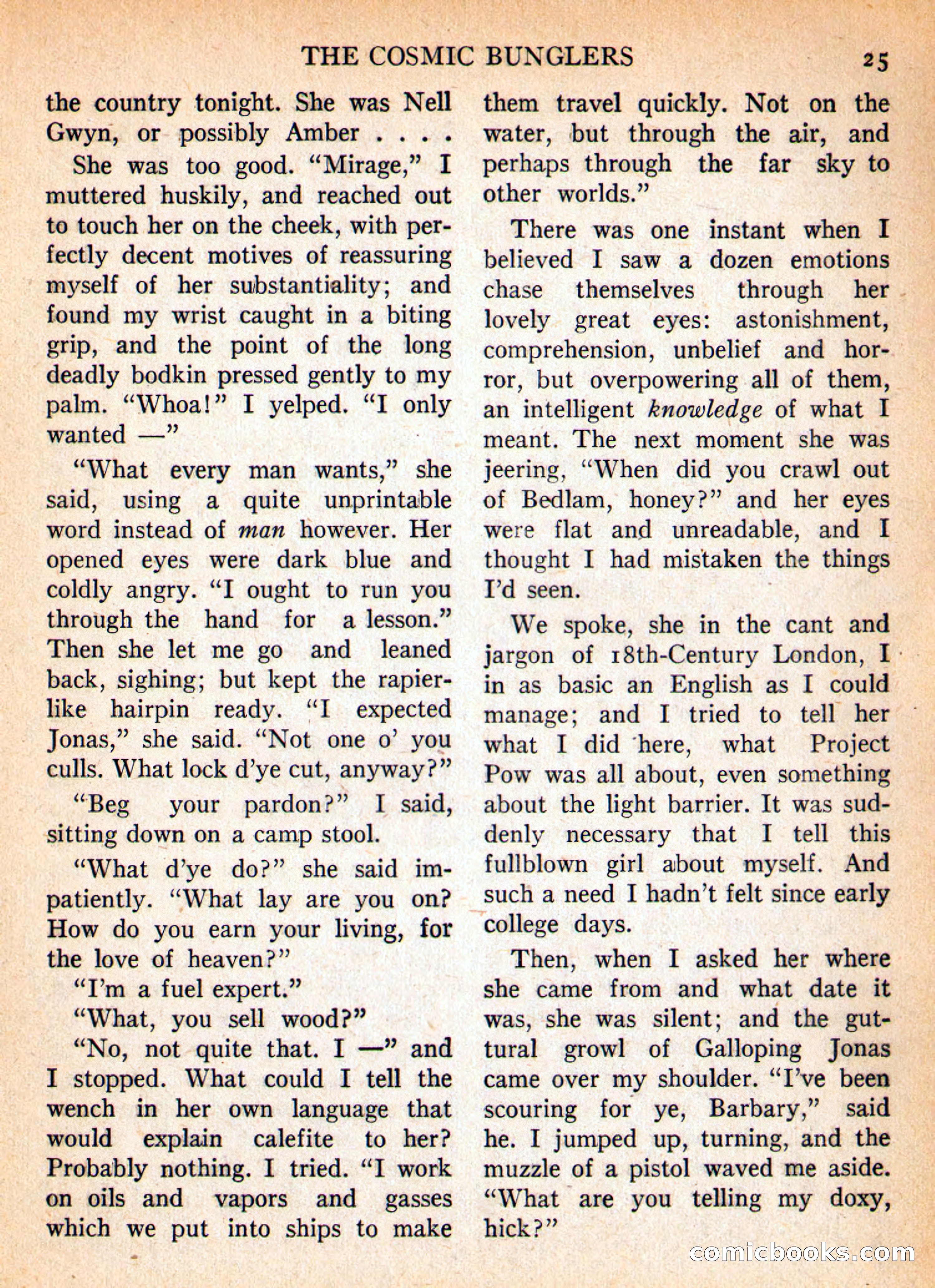 Imaginative Tales, January 1956 — page 25 of 132