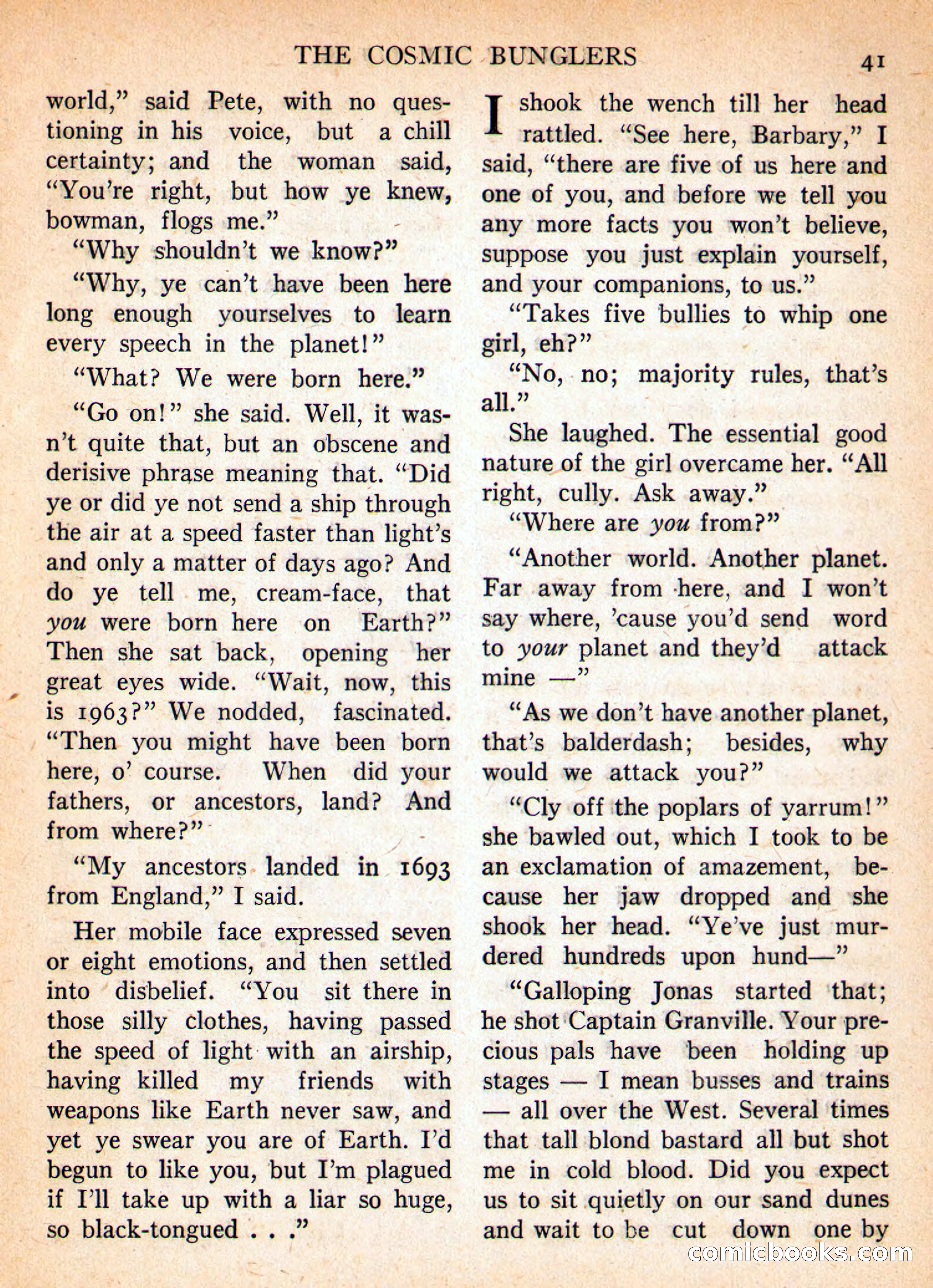Imaginative Tales, January 1956 — page 41 of 132