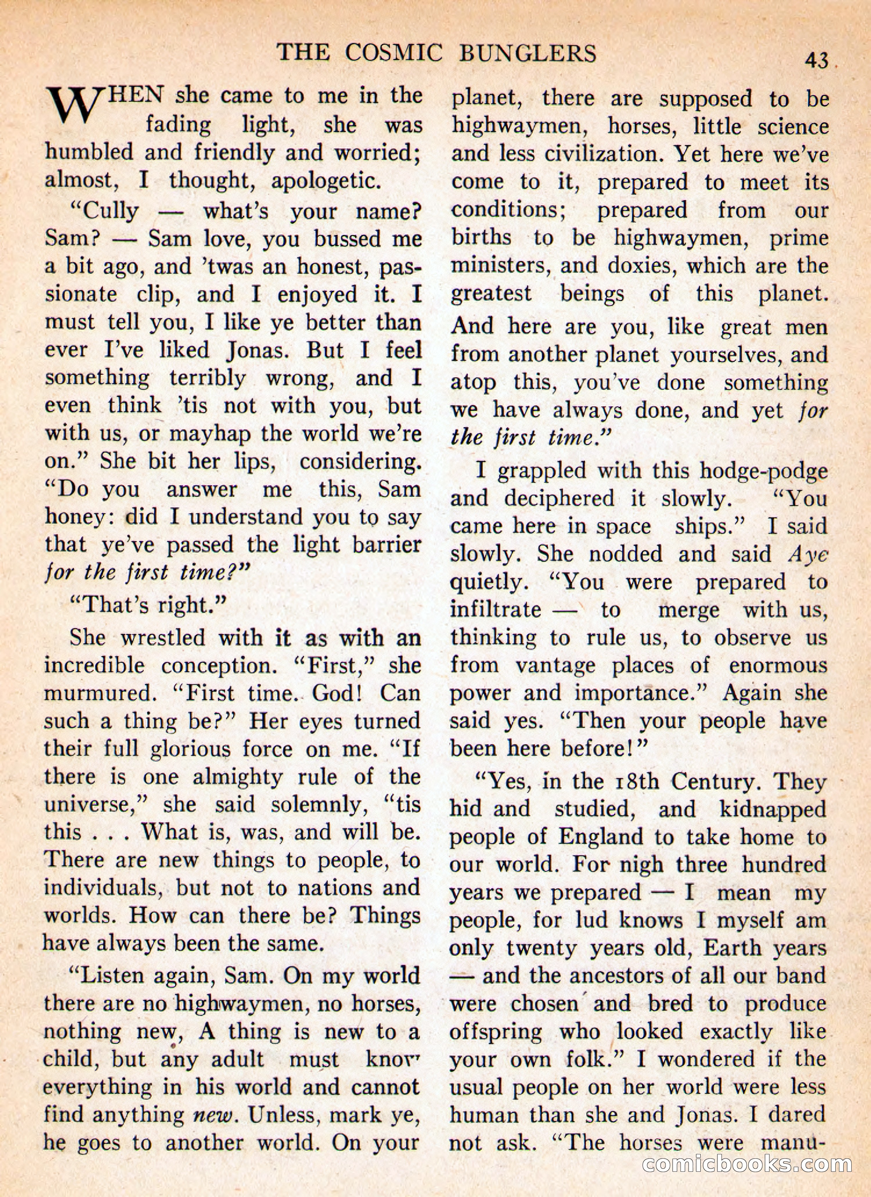 Imaginative Tales, January 1956 — page 43 of 132
