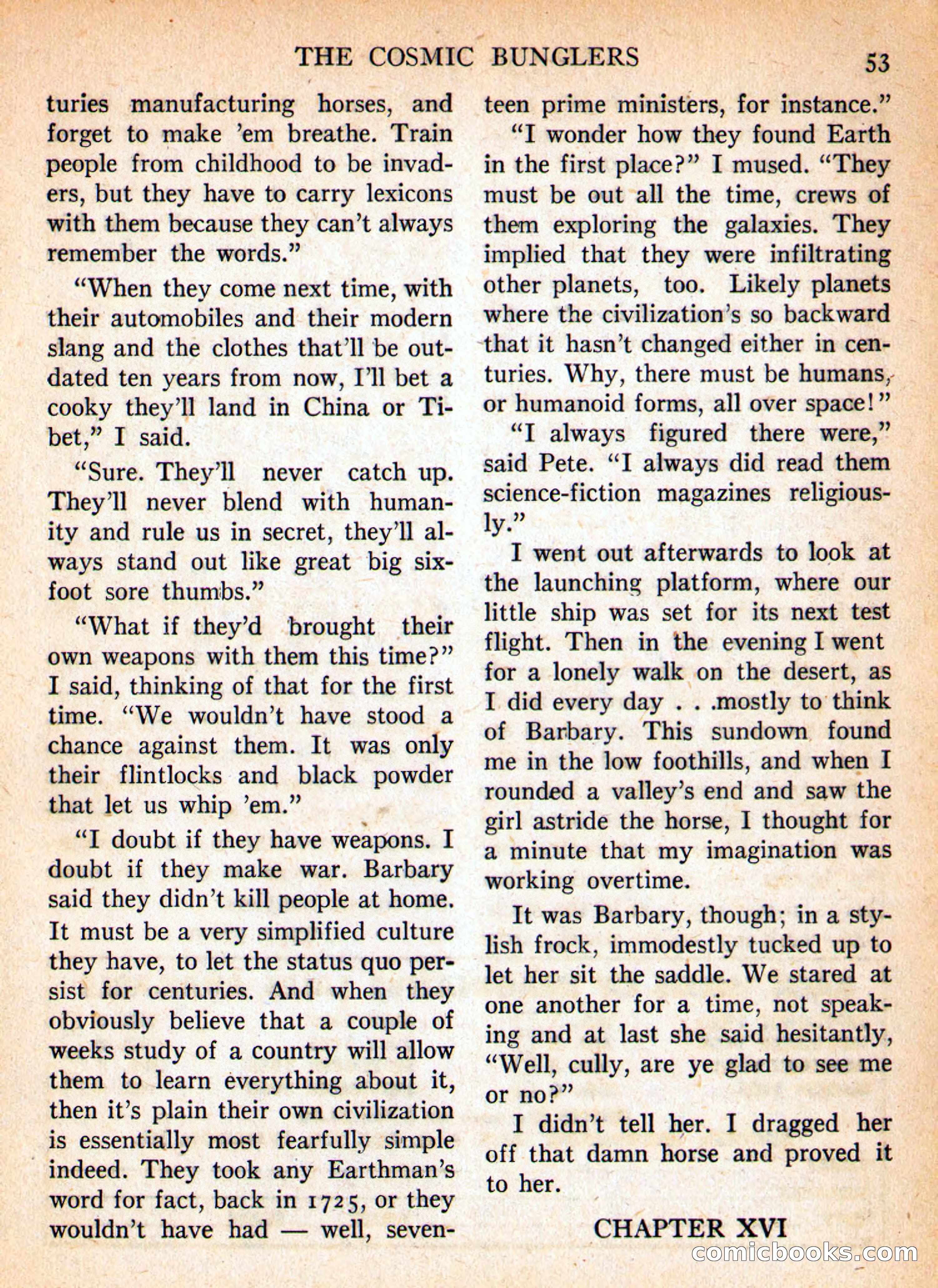 Imaginative Tales, January 1956 — page 53 of 132
