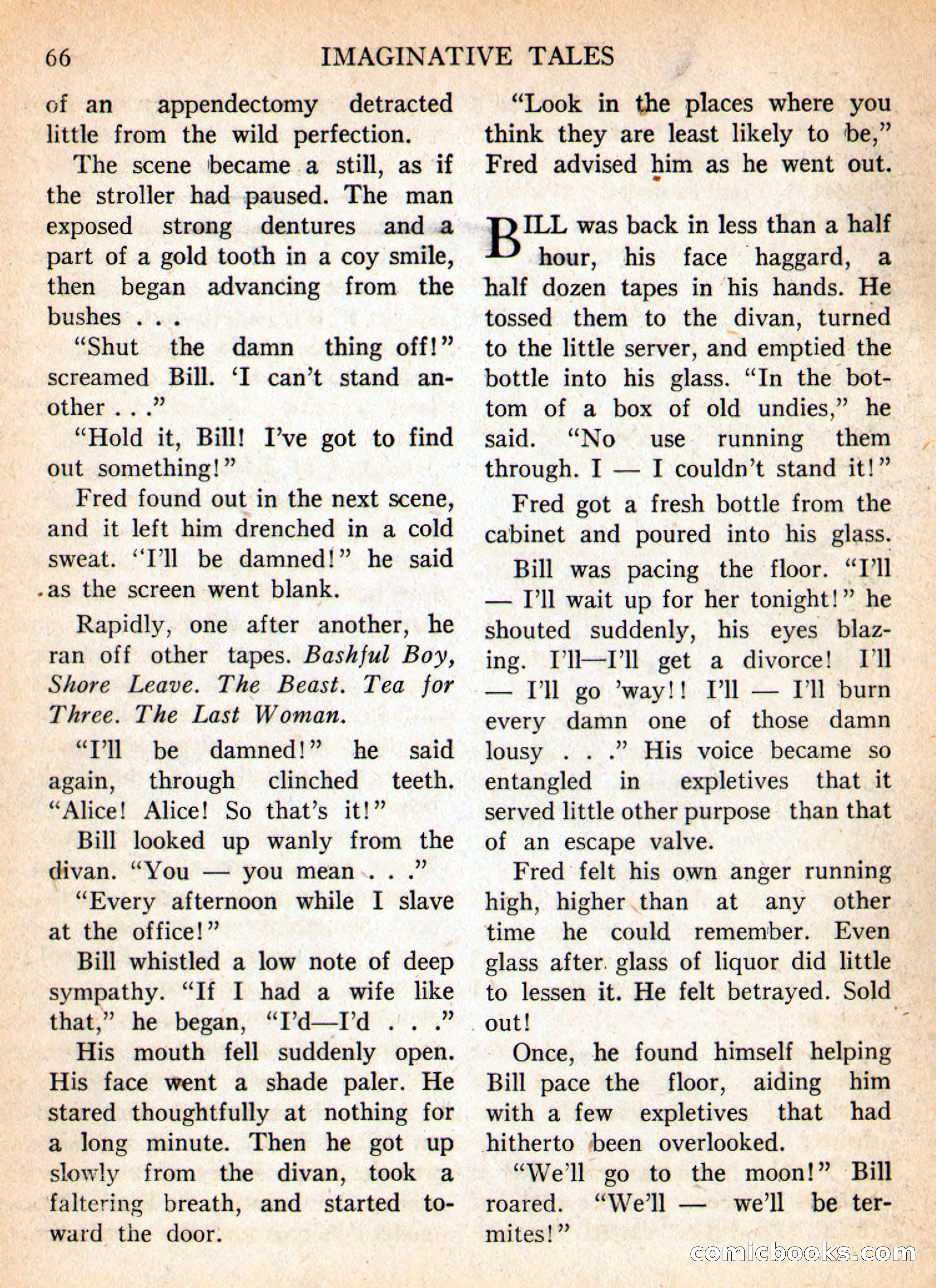 Imaginative Tales, January 1956 — page 66 of 132