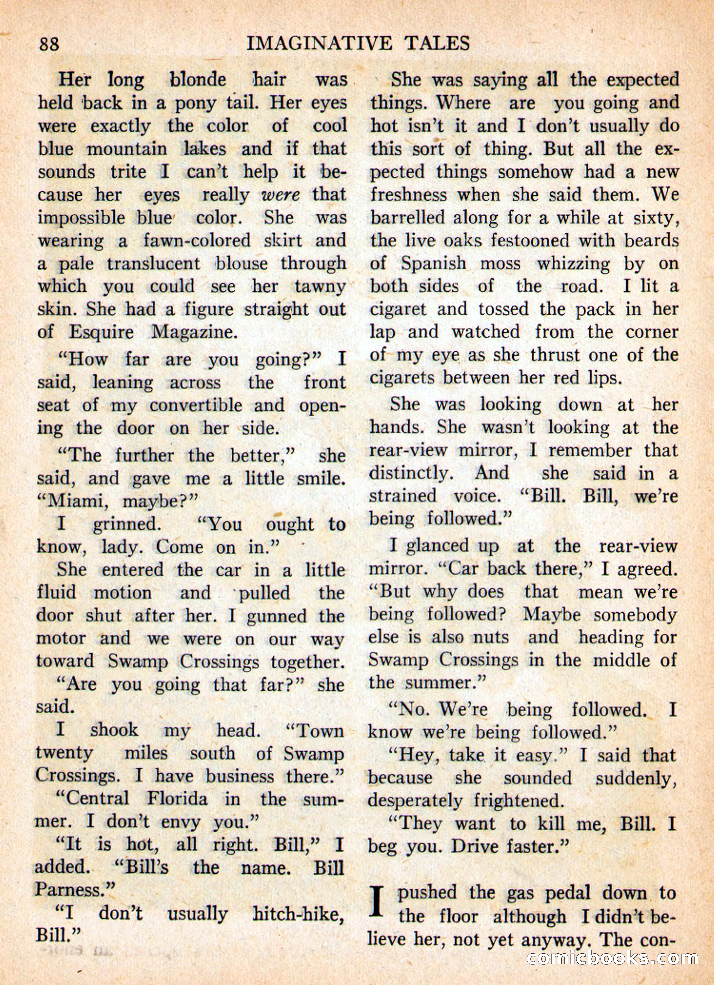 Imaginative Tales, January 1956 — page 88 of 132