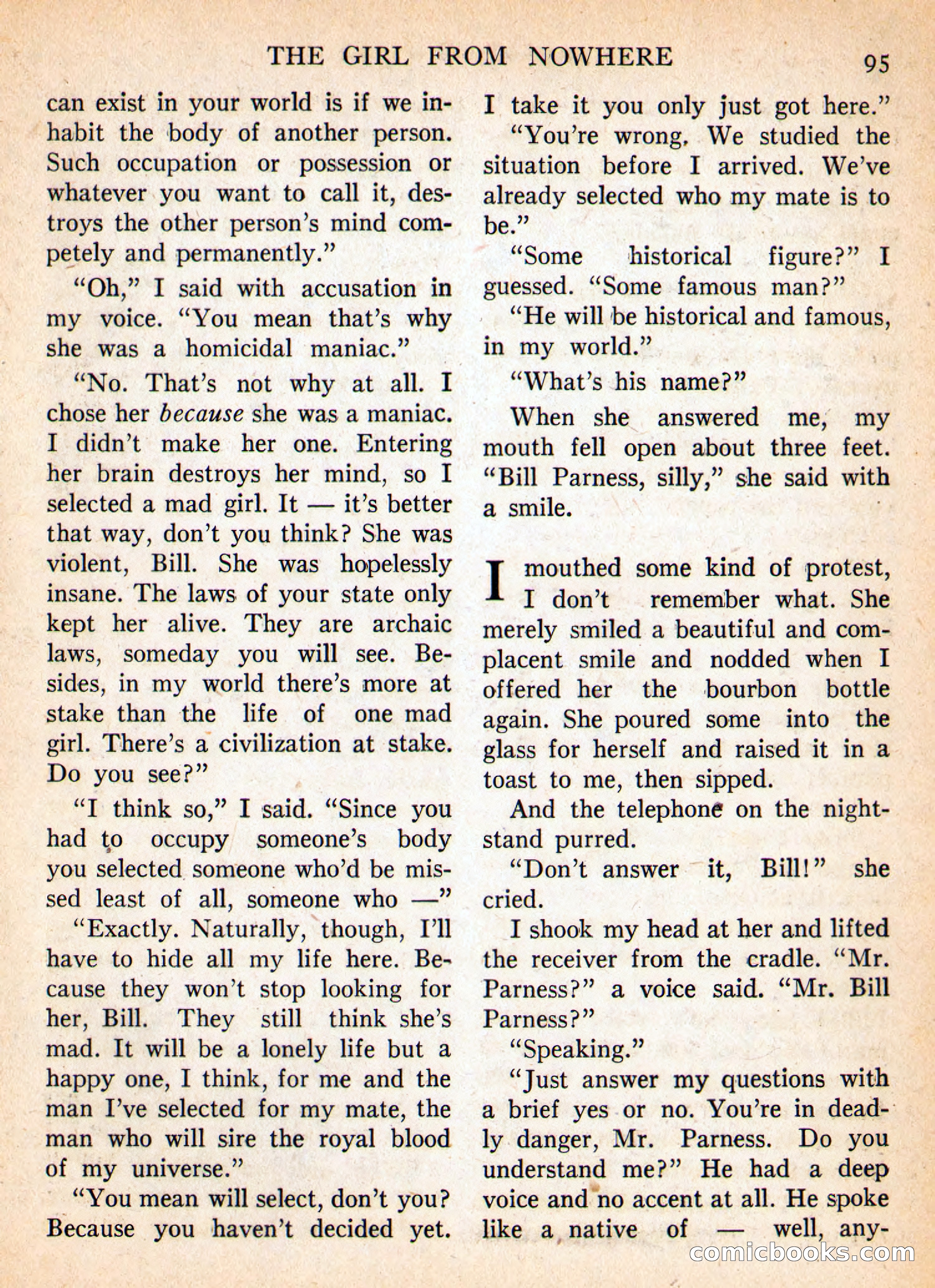 Imaginative Tales, January 1956 — page 95 of 132