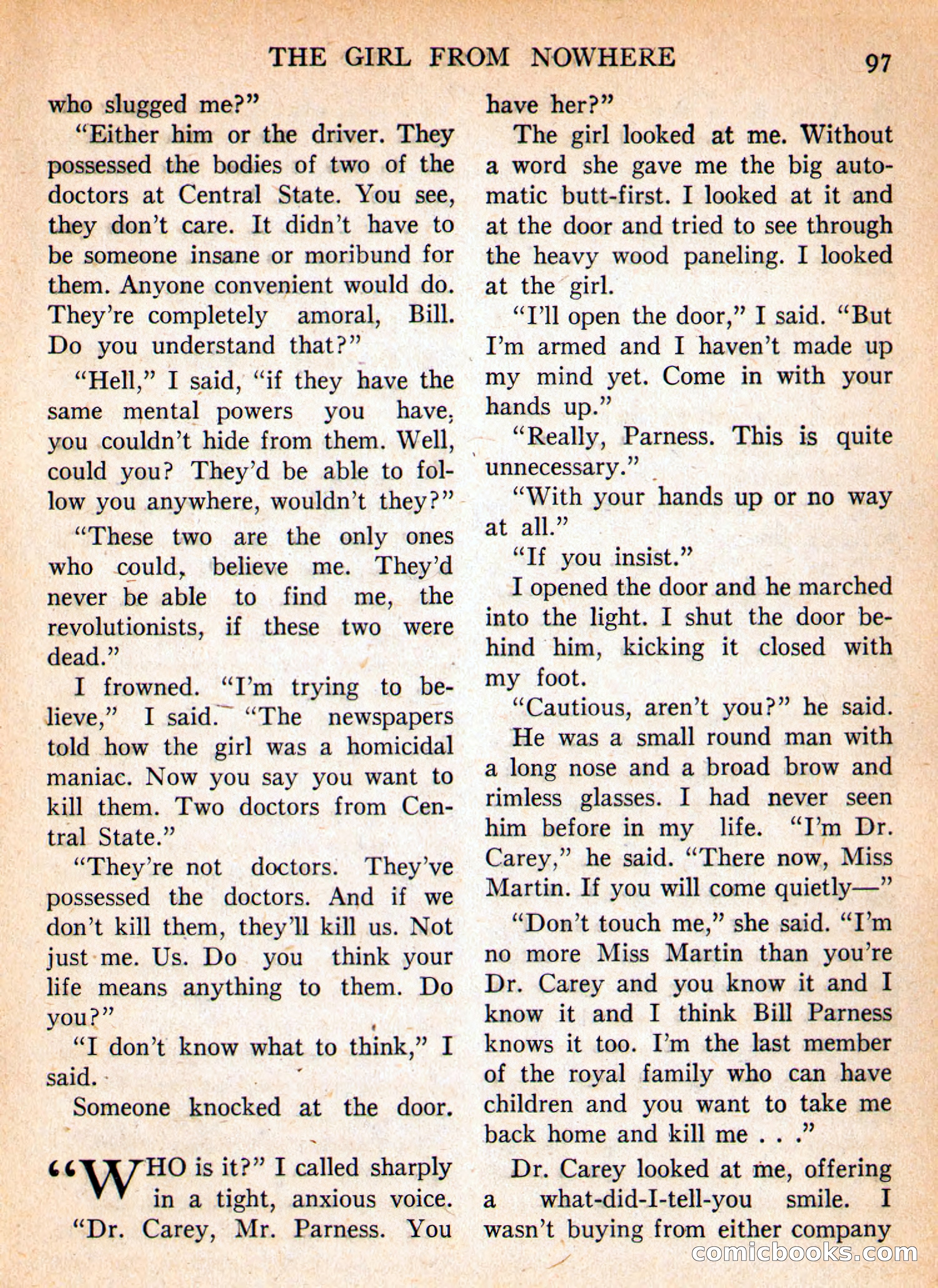 Imaginative Tales, January 1956 — page 97 of 132