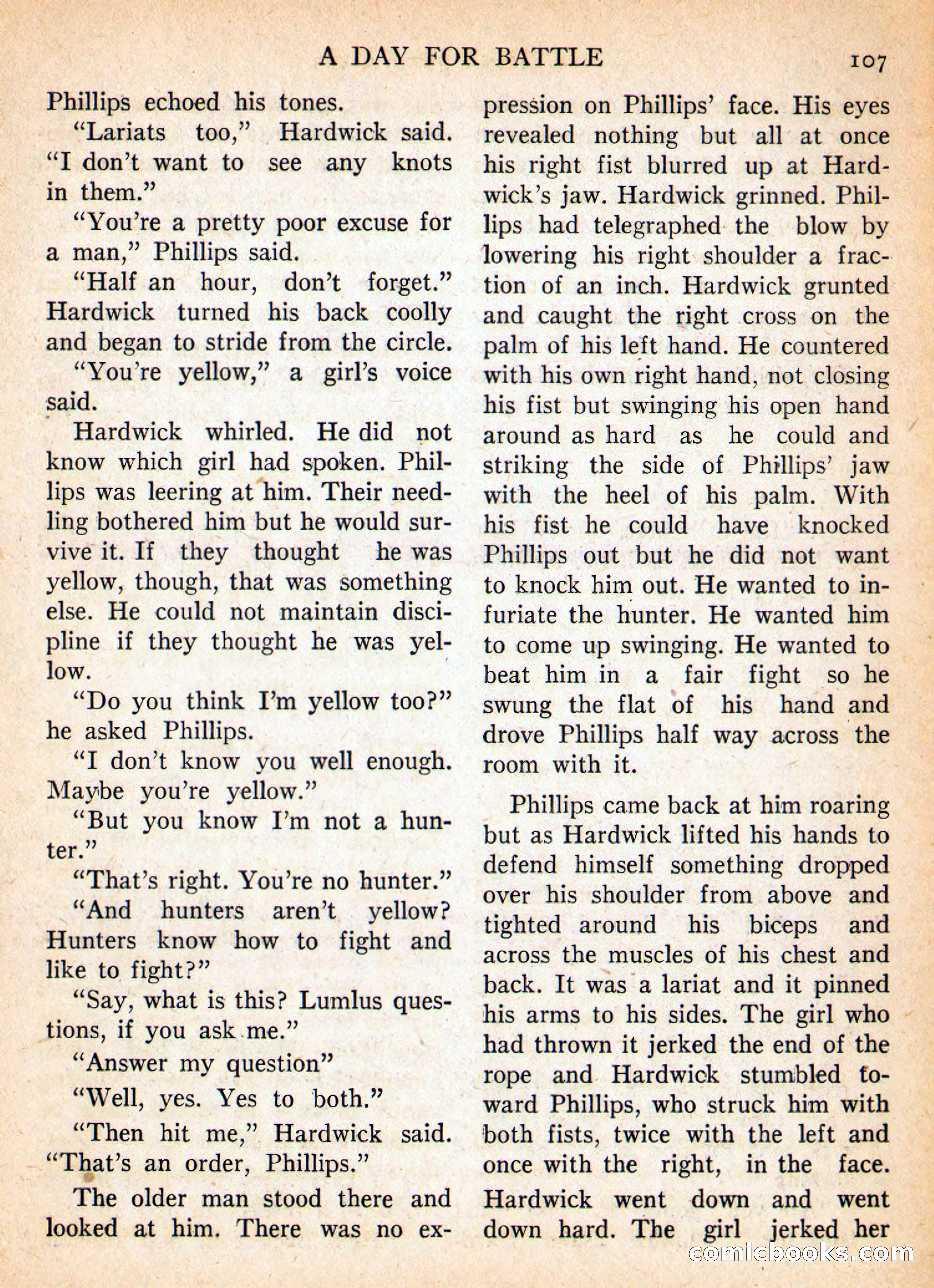 Imaginative Tales, January 1956 — page 107 of 132