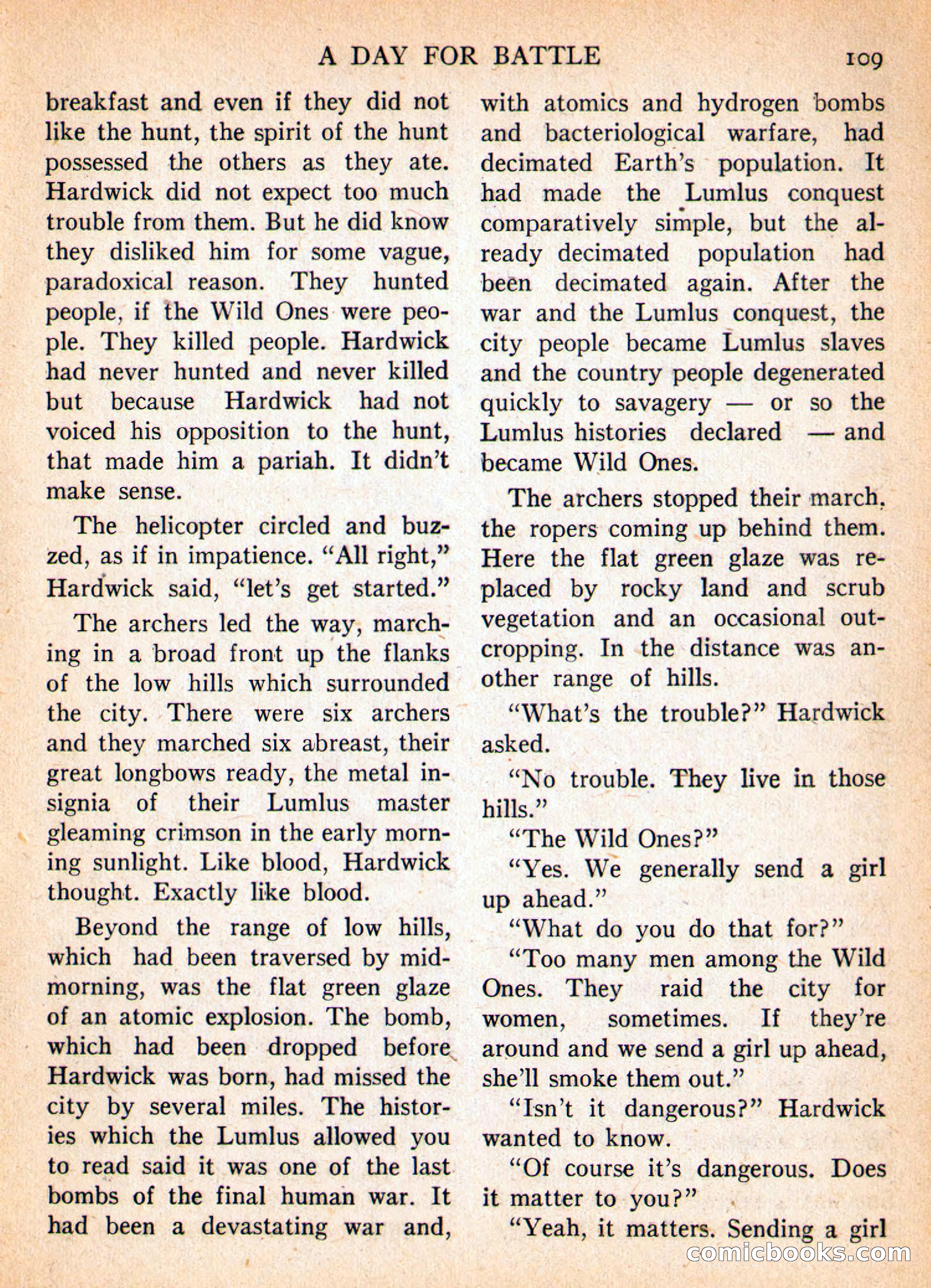 Imaginative Tales, January 1956 — page 109 of 132