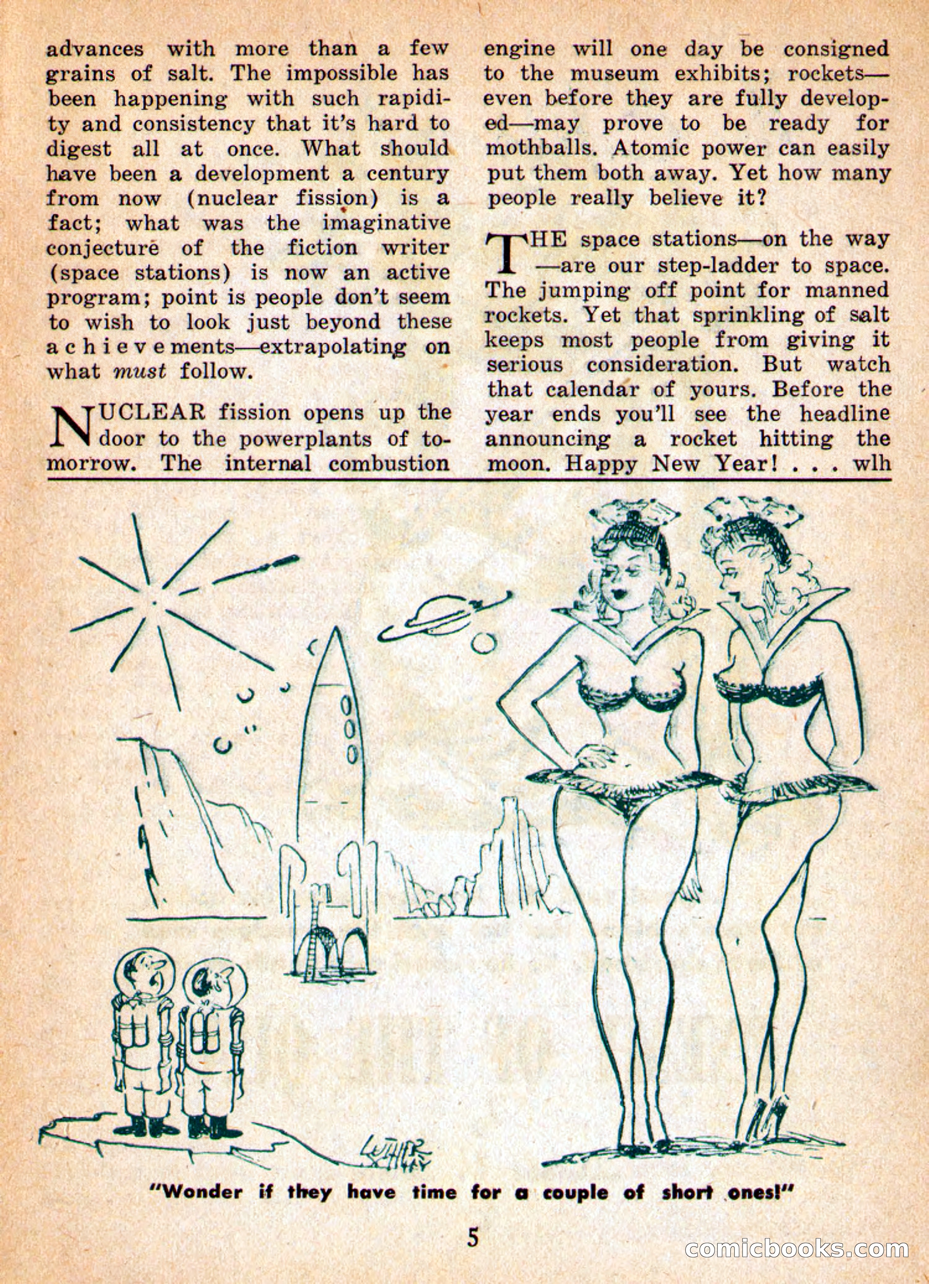 Imaginative Tales, March 1956 — page 5 of 132