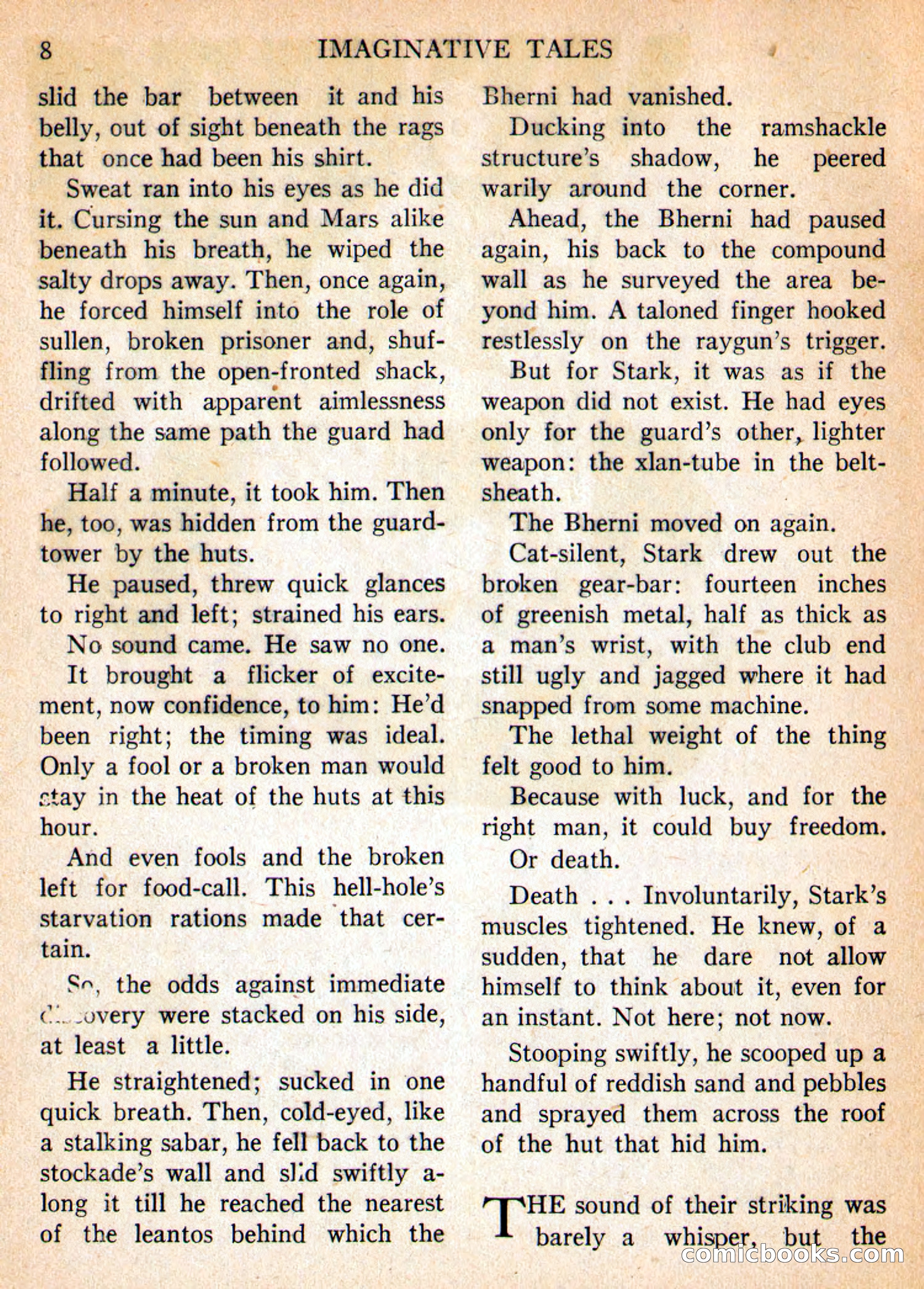 Imaginative Tales, March 1956 — page 8 of 132