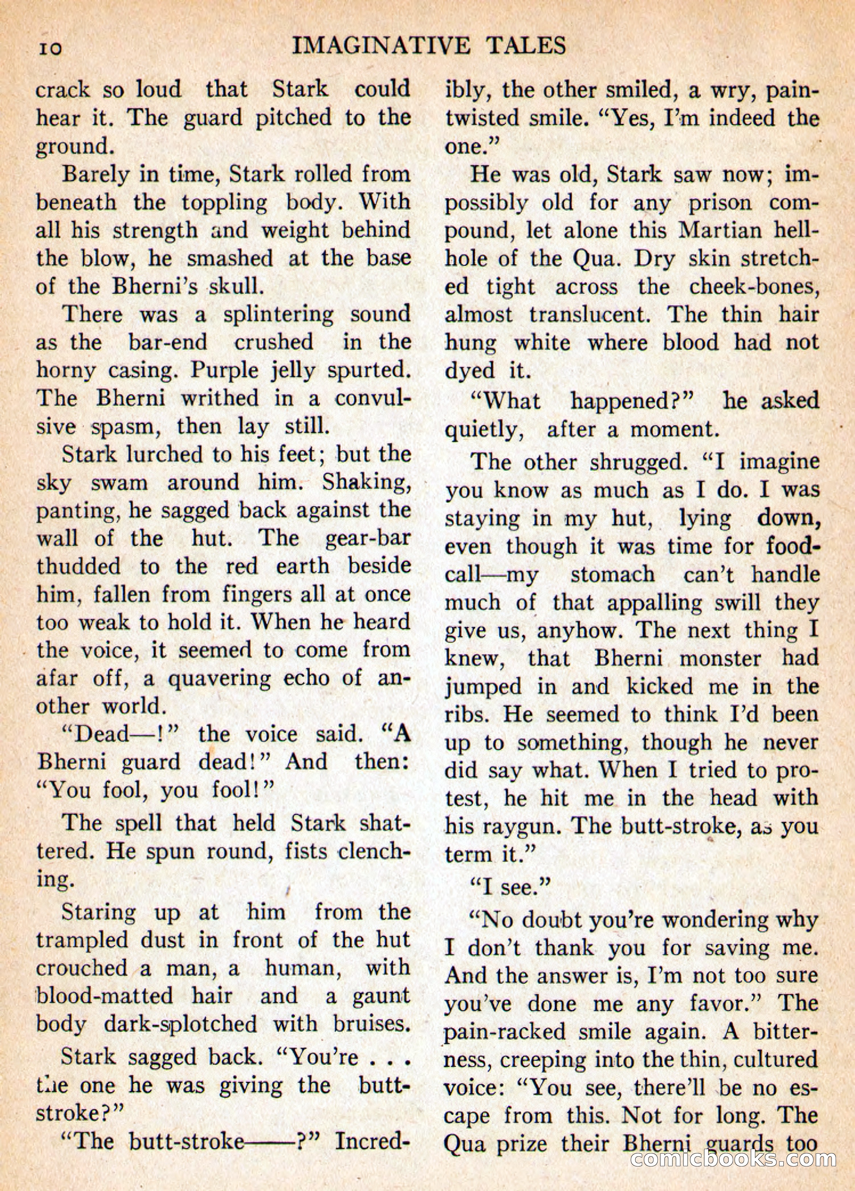 Imaginative Tales, March 1956 — page 10 of 132