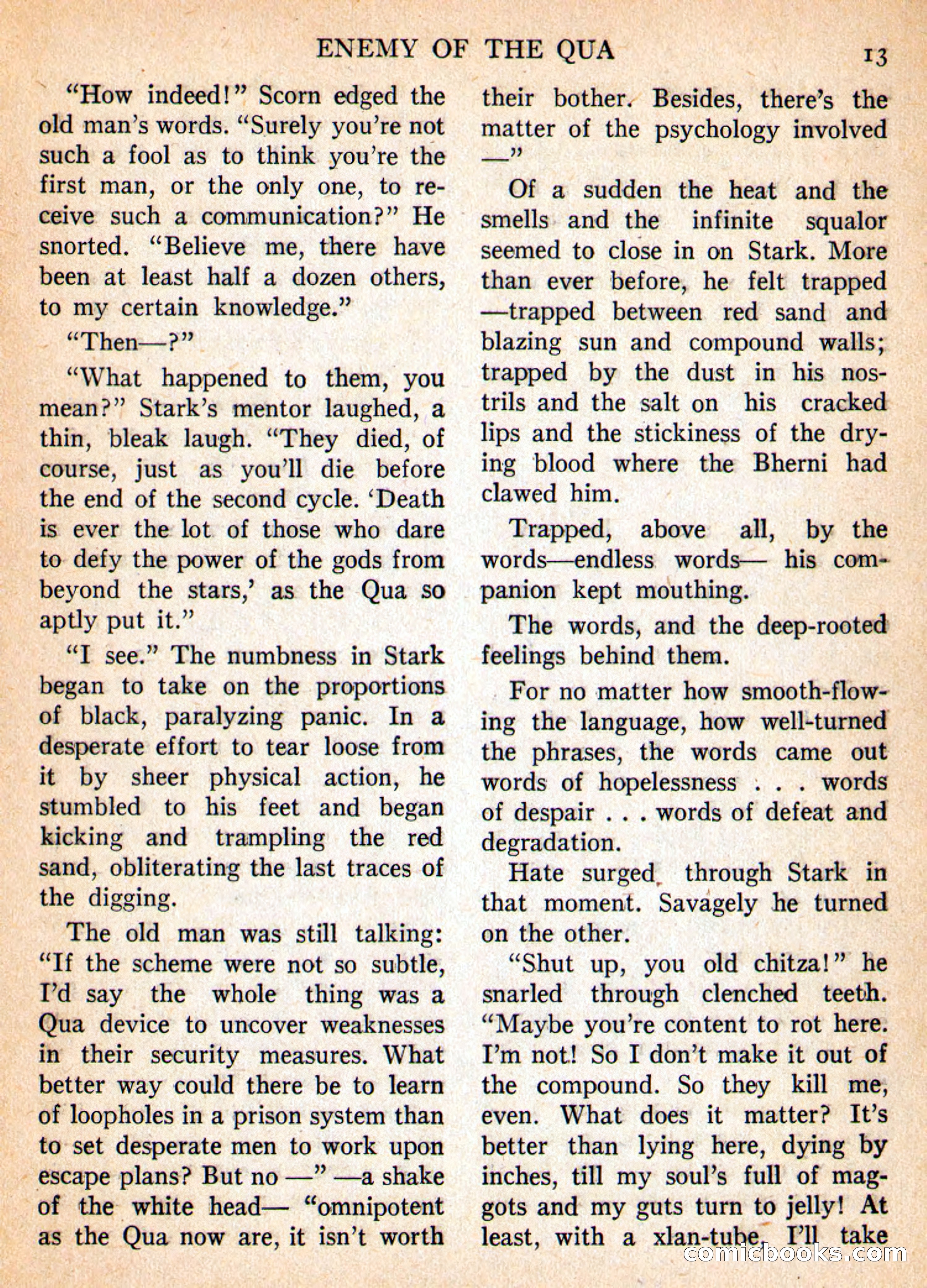 Imaginative Tales, March 1956 — page 13 of 132