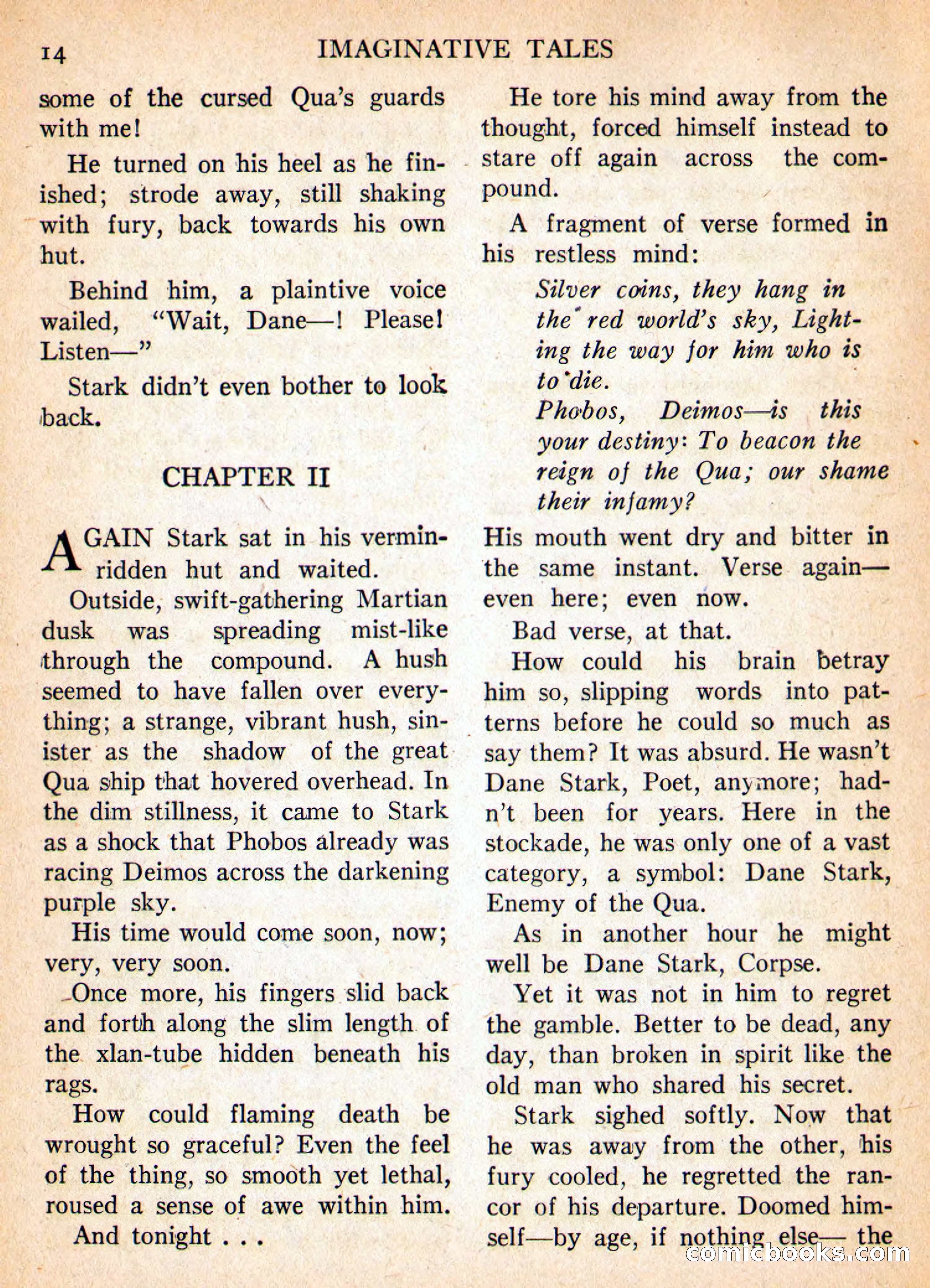 Imaginative Tales, March 1956 — page 14 of 132