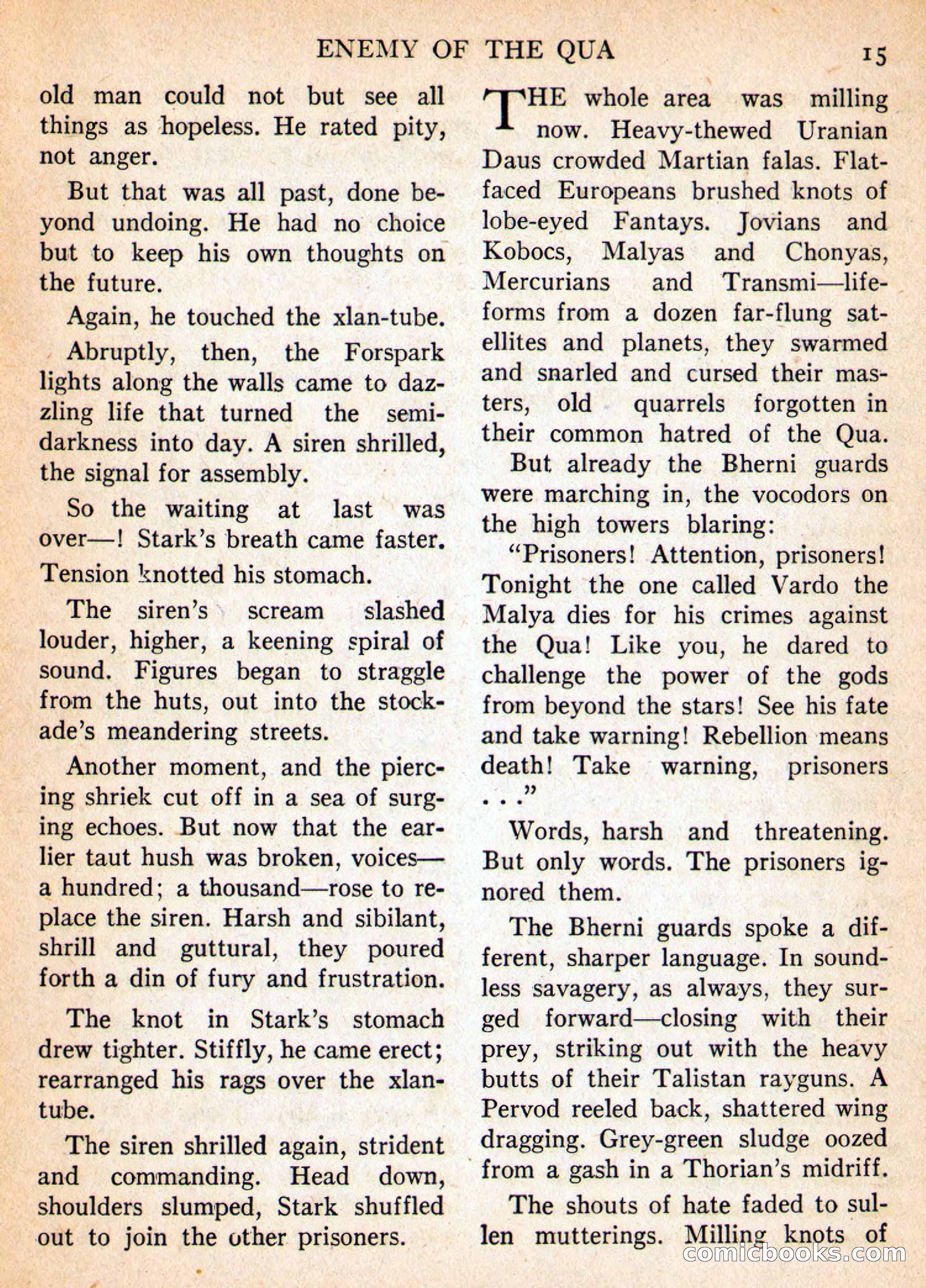 Imaginative Tales, March 1956 — page 15 of 132