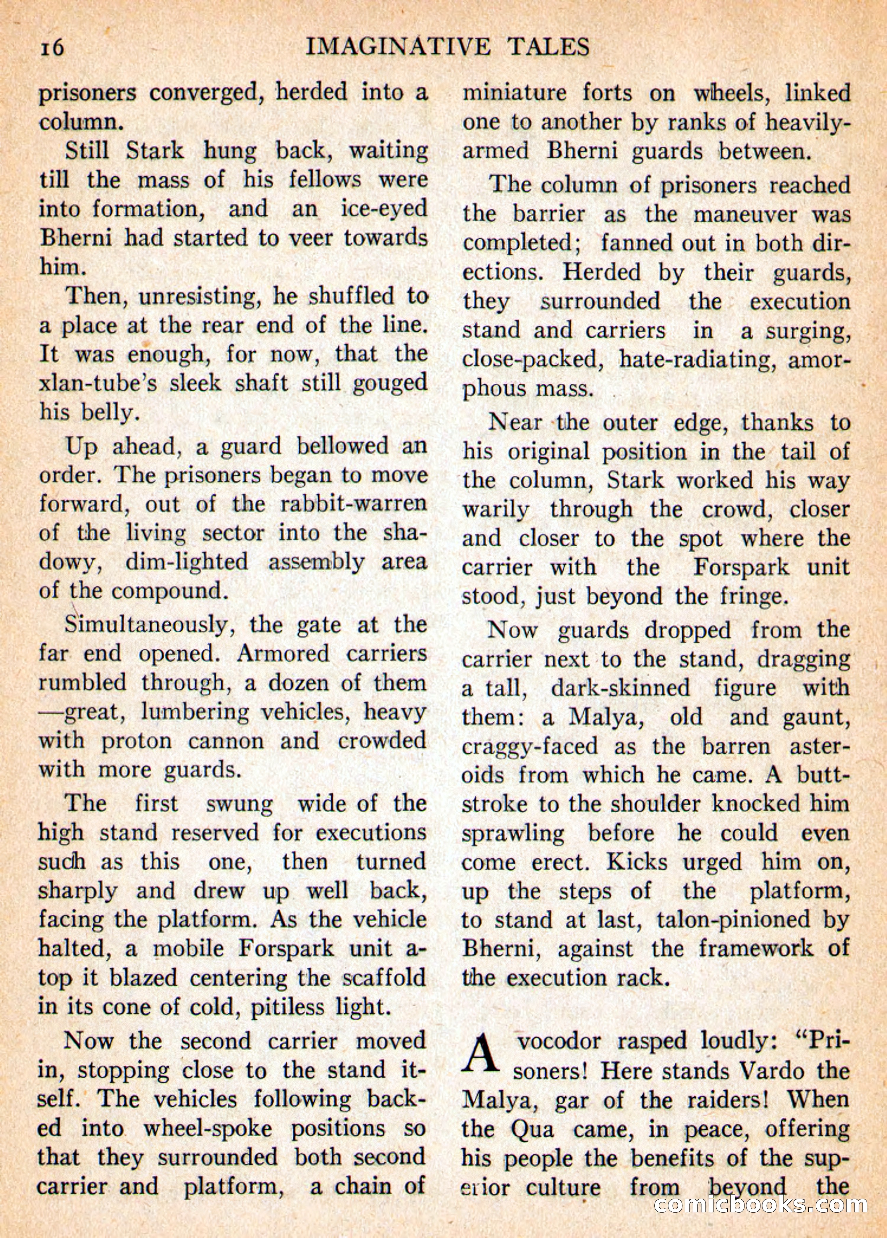Imaginative Tales, March 1956 — page 16 of 132