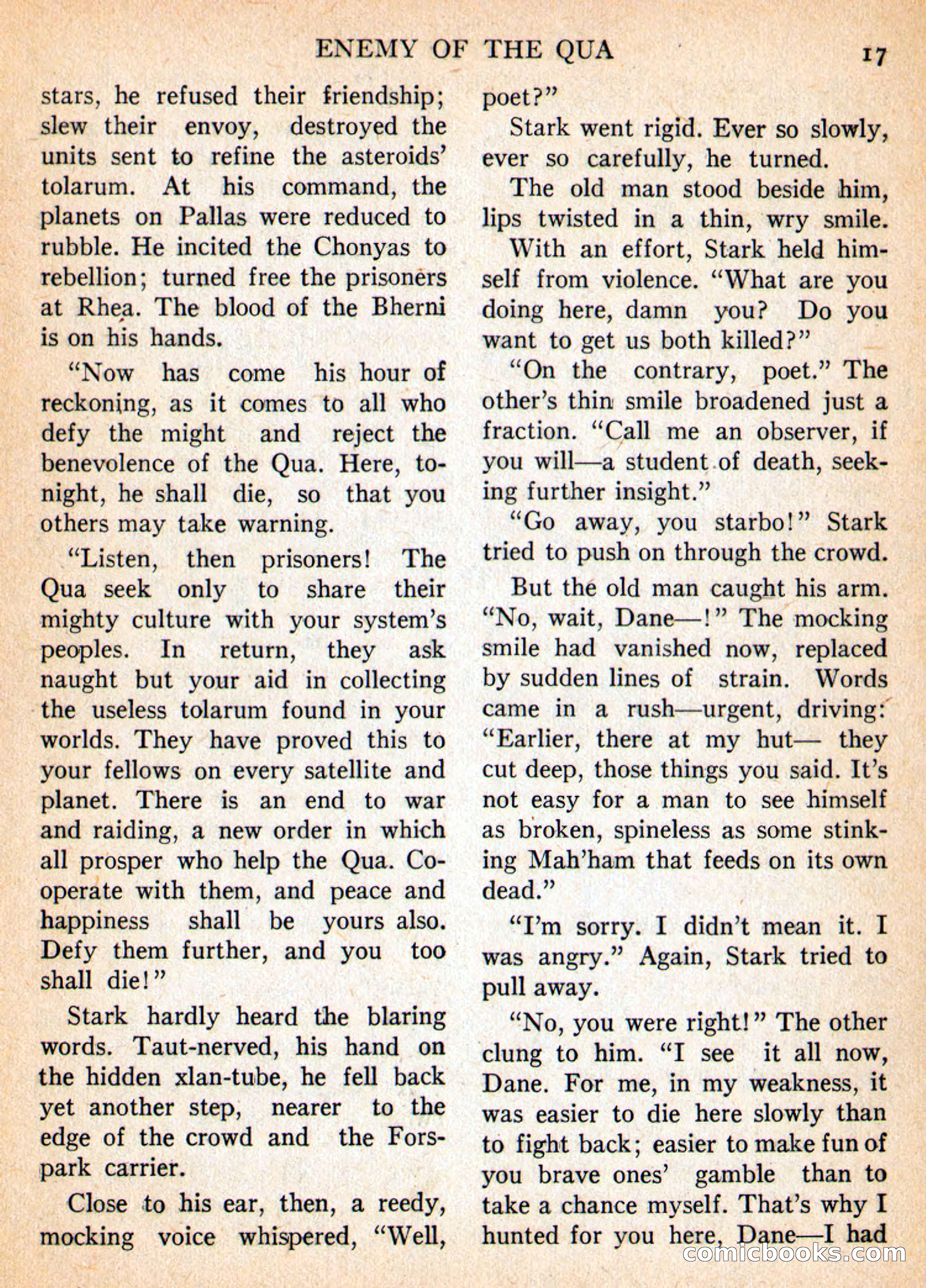 Imaginative Tales, March 1956 — page 17 of 132