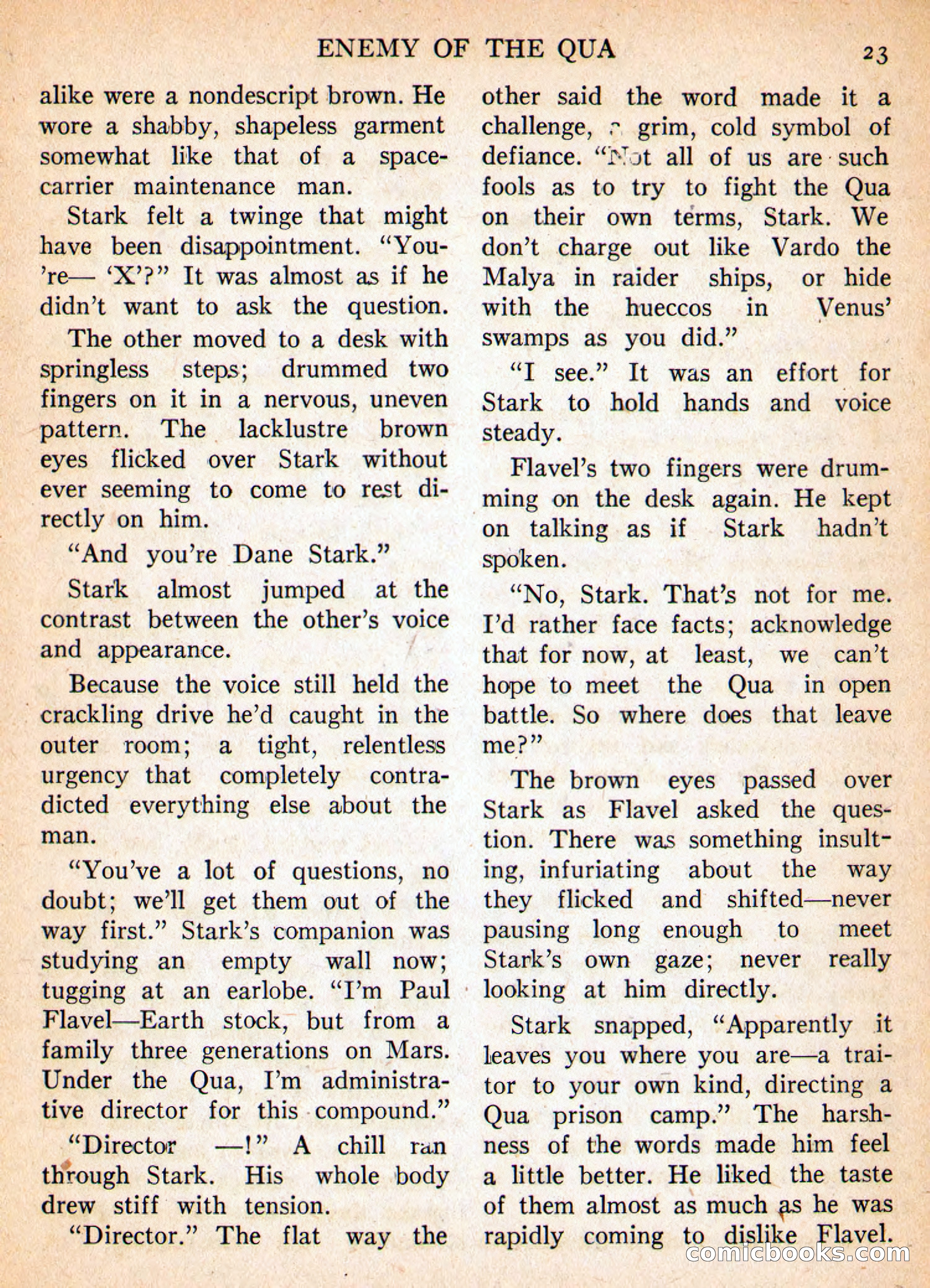 Imaginative Tales, March 1956 — page 23 of 132