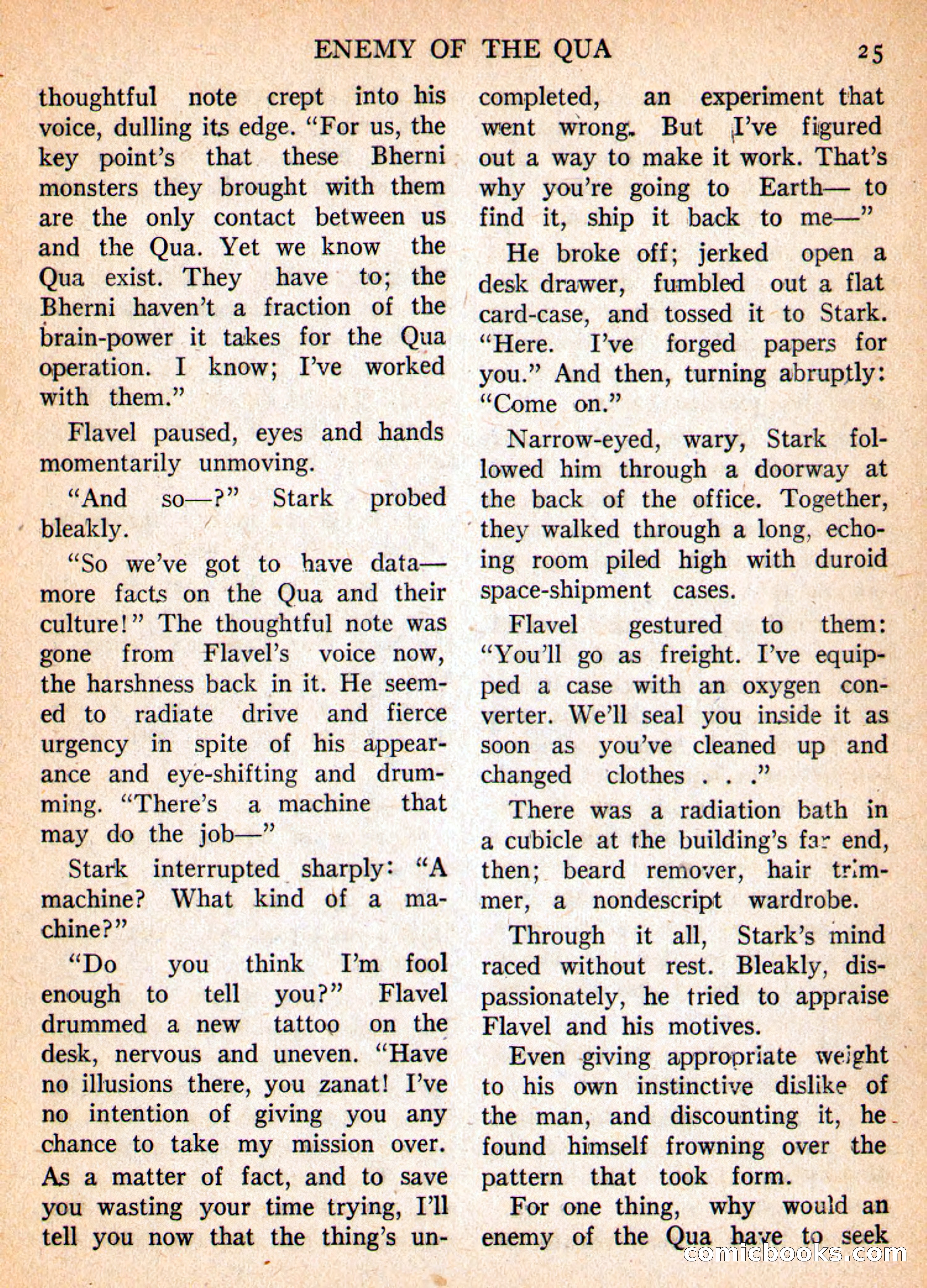 Imaginative Tales, March 1956 — page 25 of 132