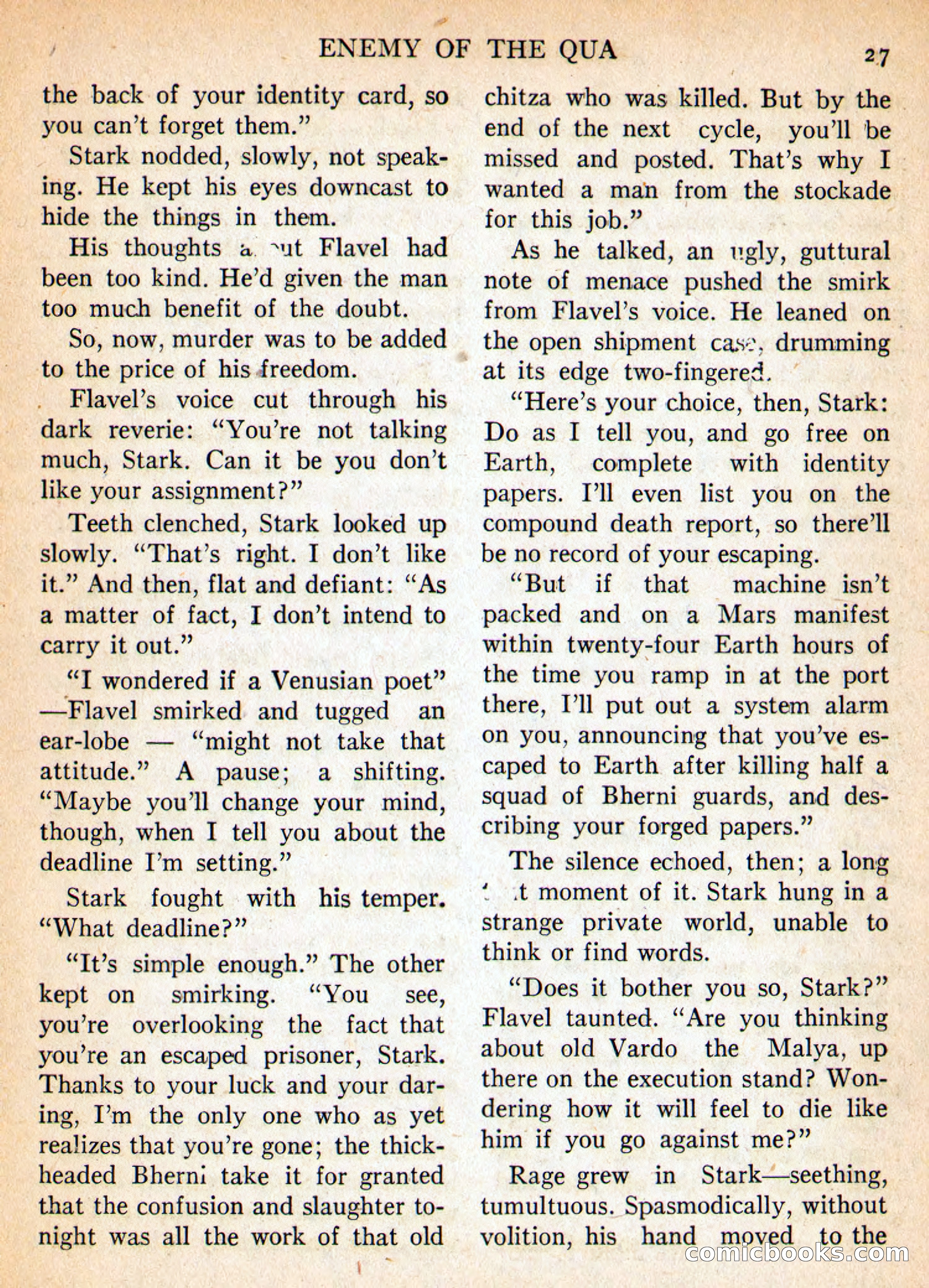 Imaginative Tales, March 1956 — page 27 of 132