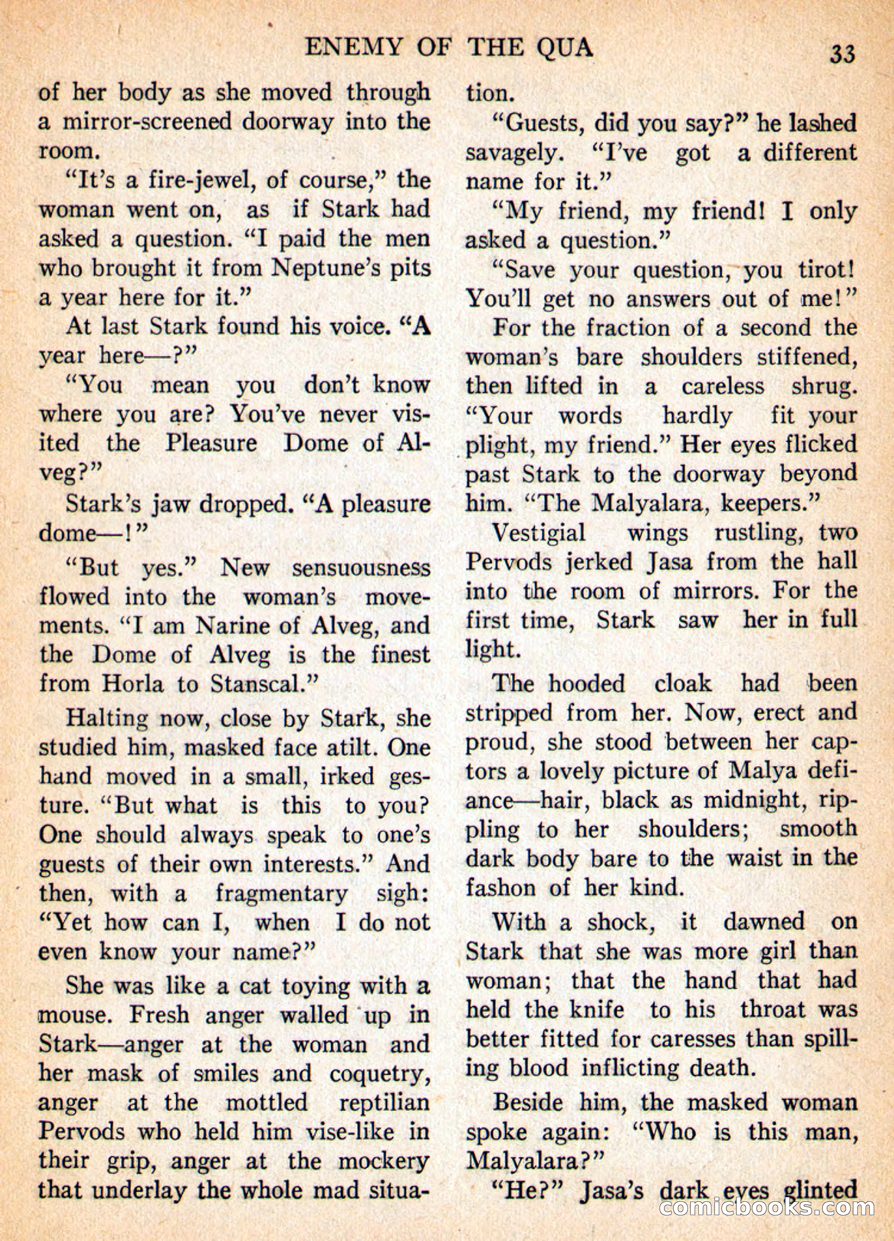 Imaginative Tales, March 1956 — page 33 of 132