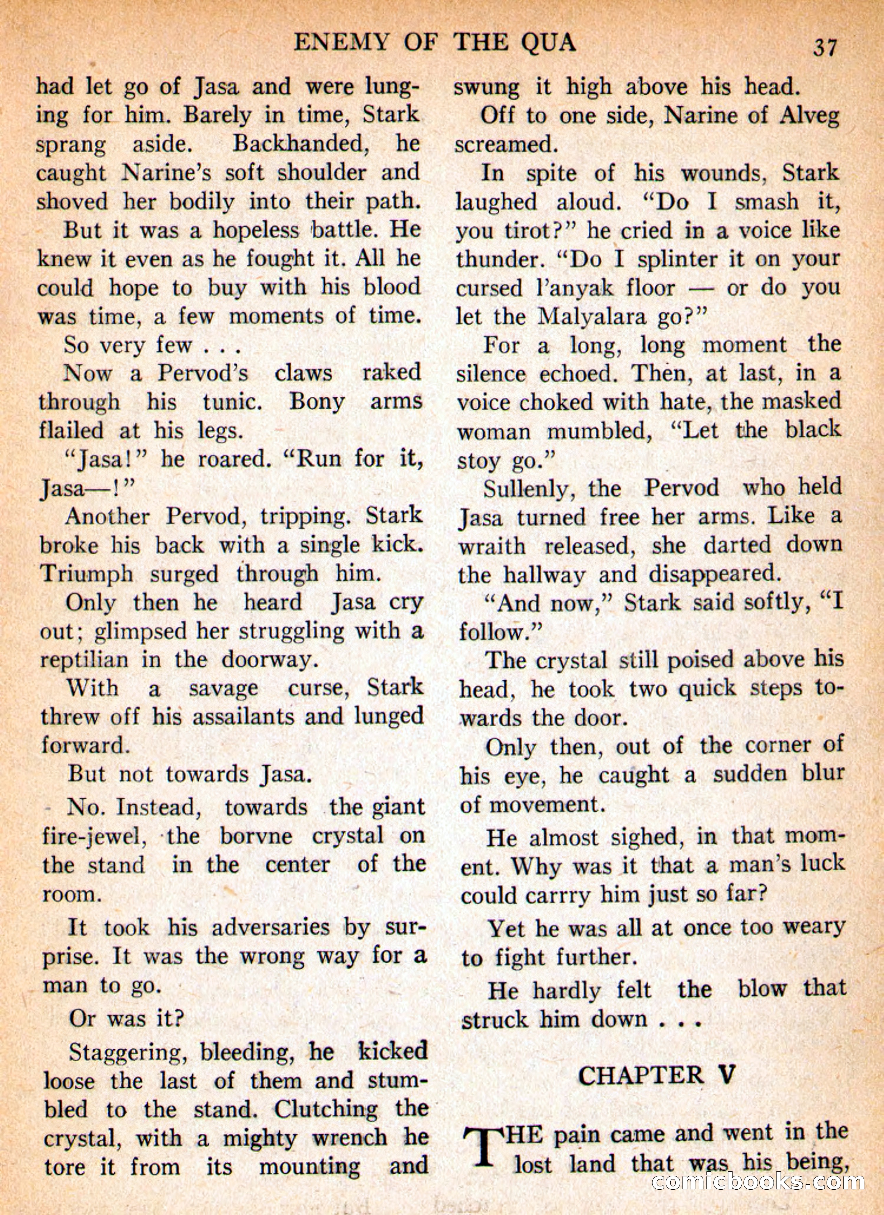 Imaginative Tales, March 1956 — page 37 of 132