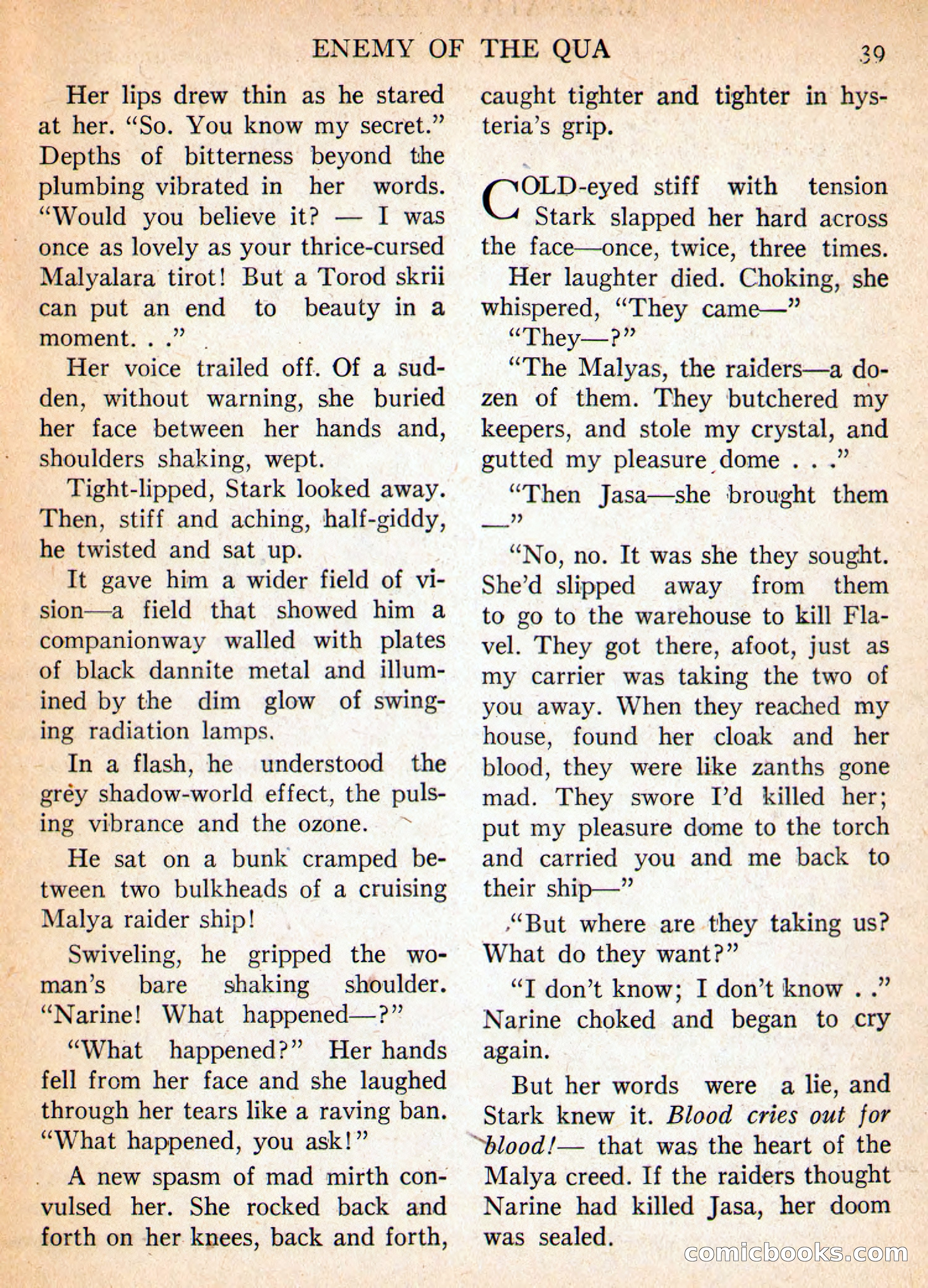 Imaginative Tales, March 1956 — page 39 of 132