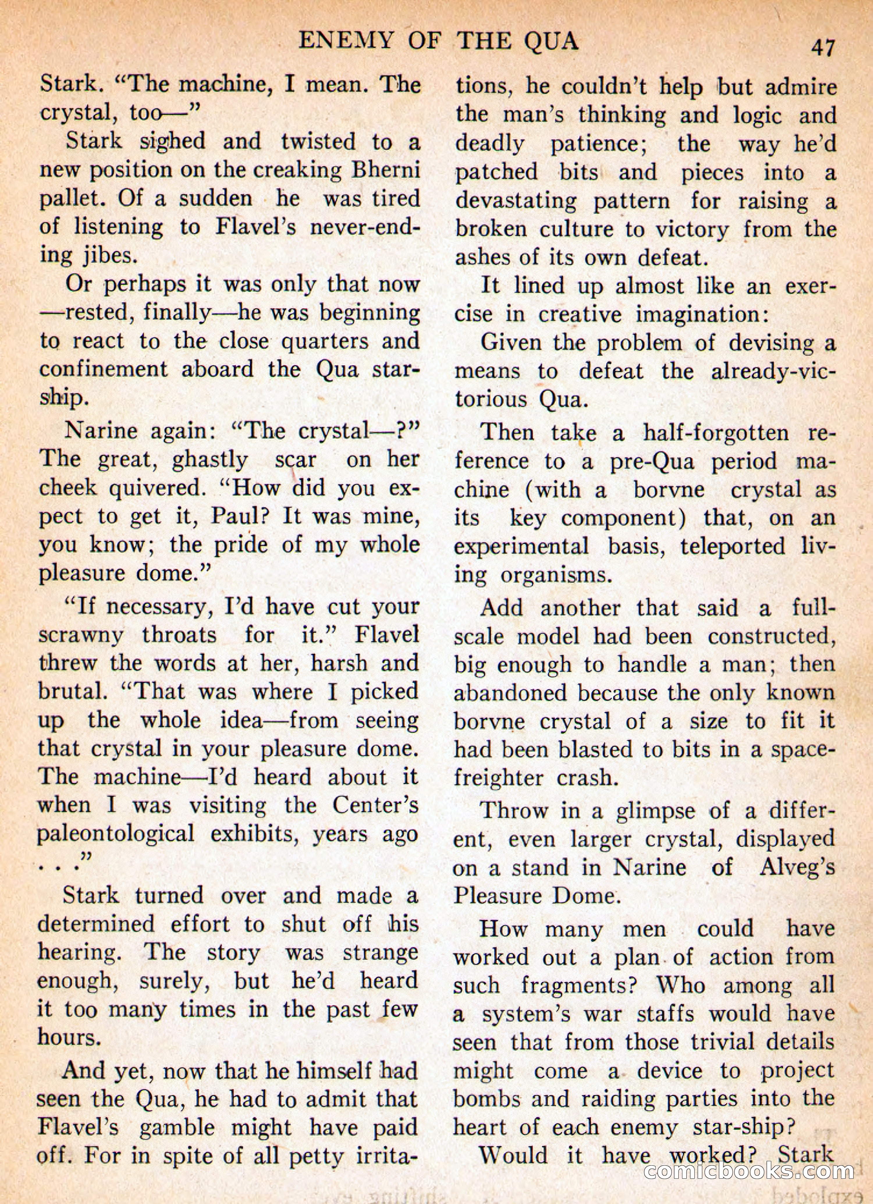 Imaginative Tales, March 1956 — page 47 of 132