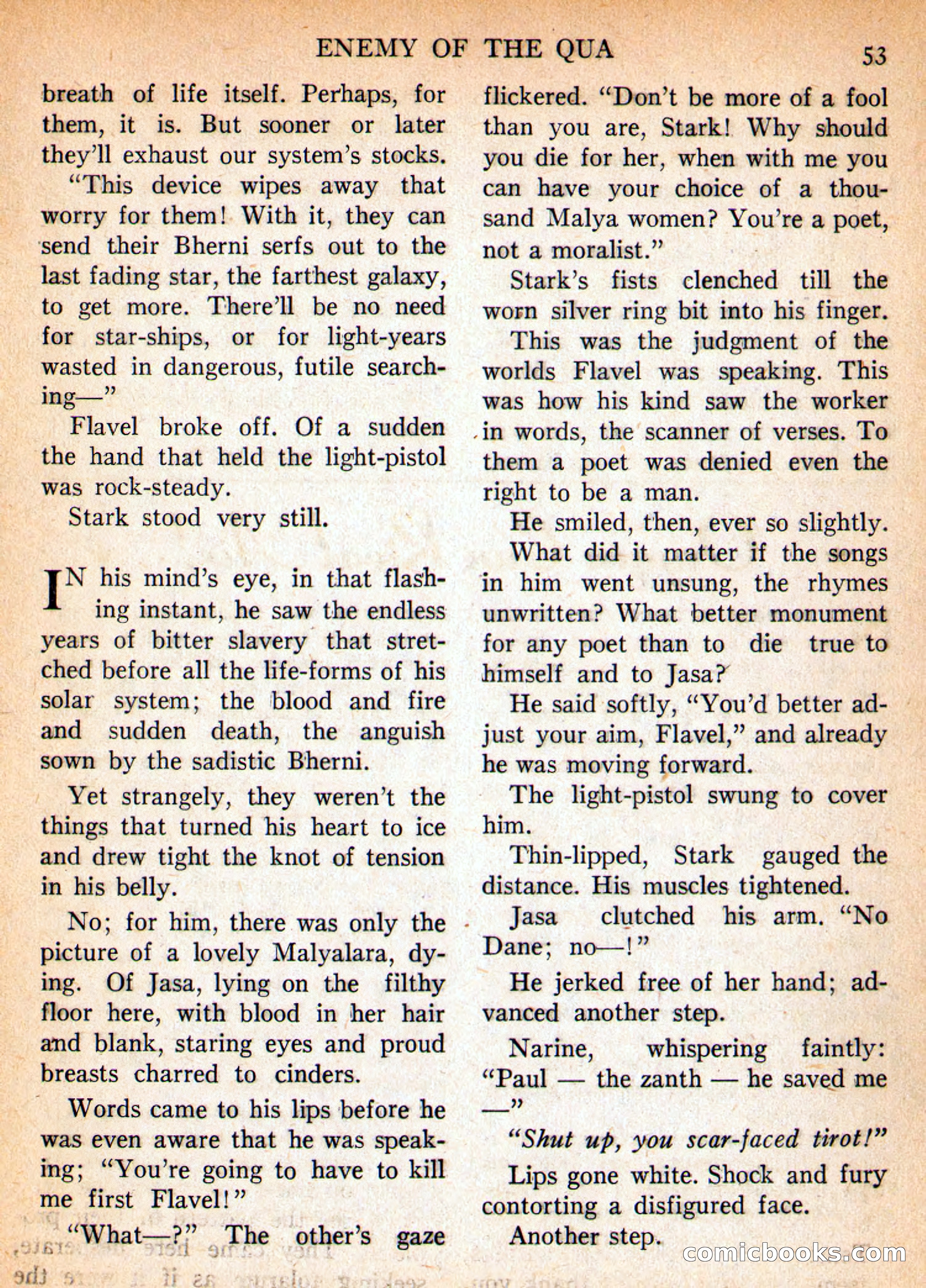Imaginative Tales, March 1956 — page 53 of 132