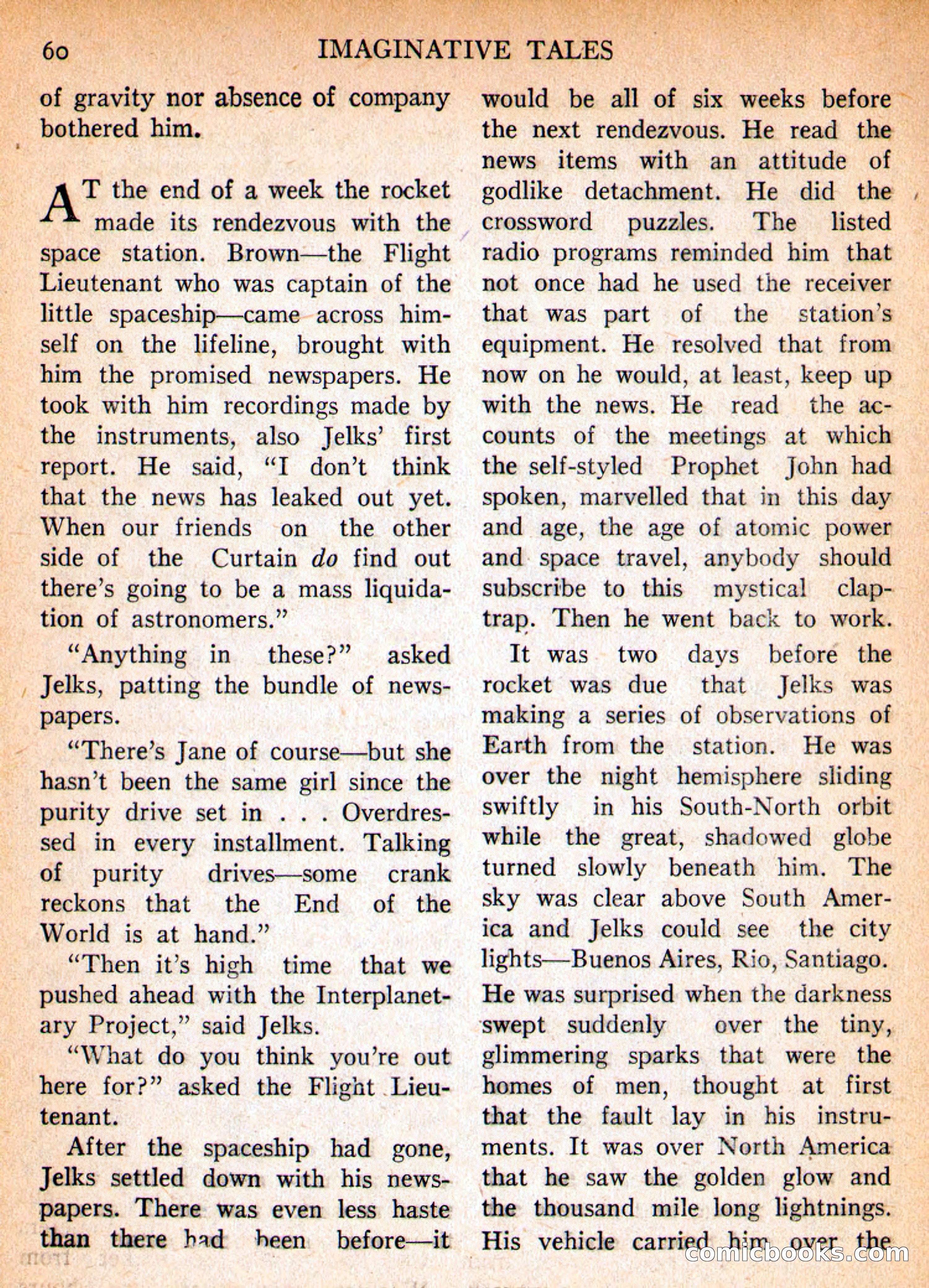 Imaginative Tales, March 1956 — page 60 of 132