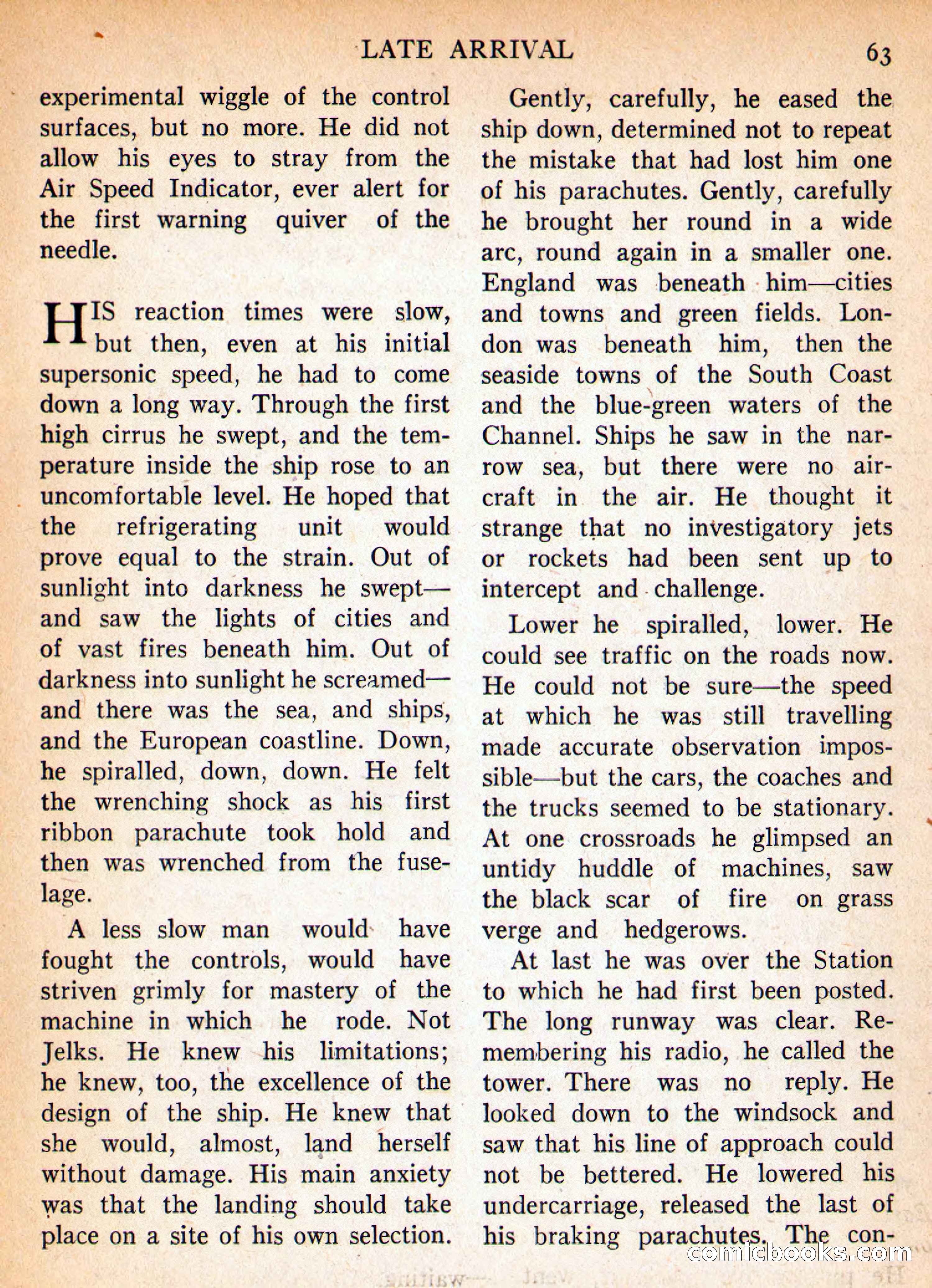 Imaginative Tales, March 1956 — page 63 of 132