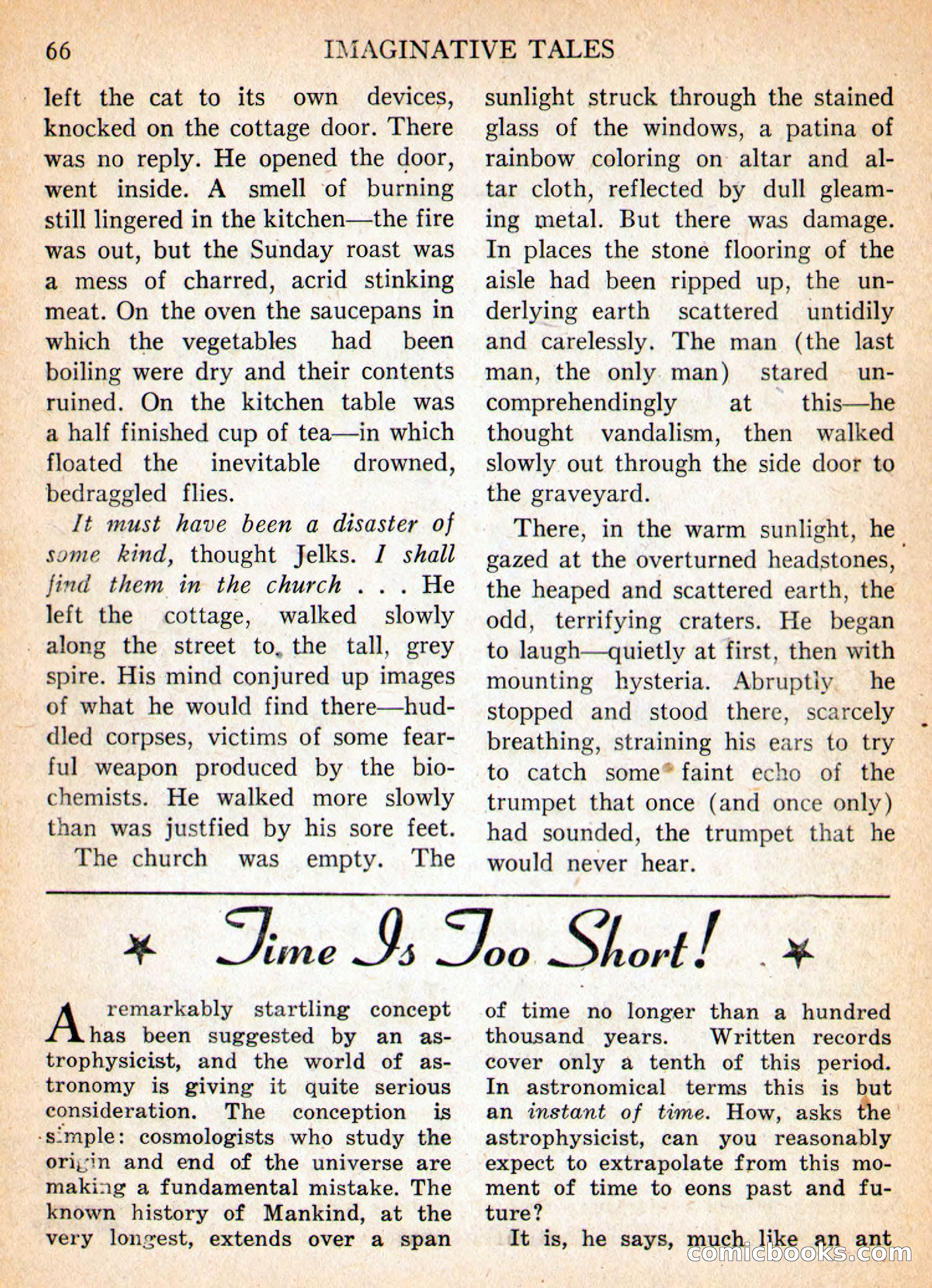 Imaginative Tales, March 1956 — page 66 of 132