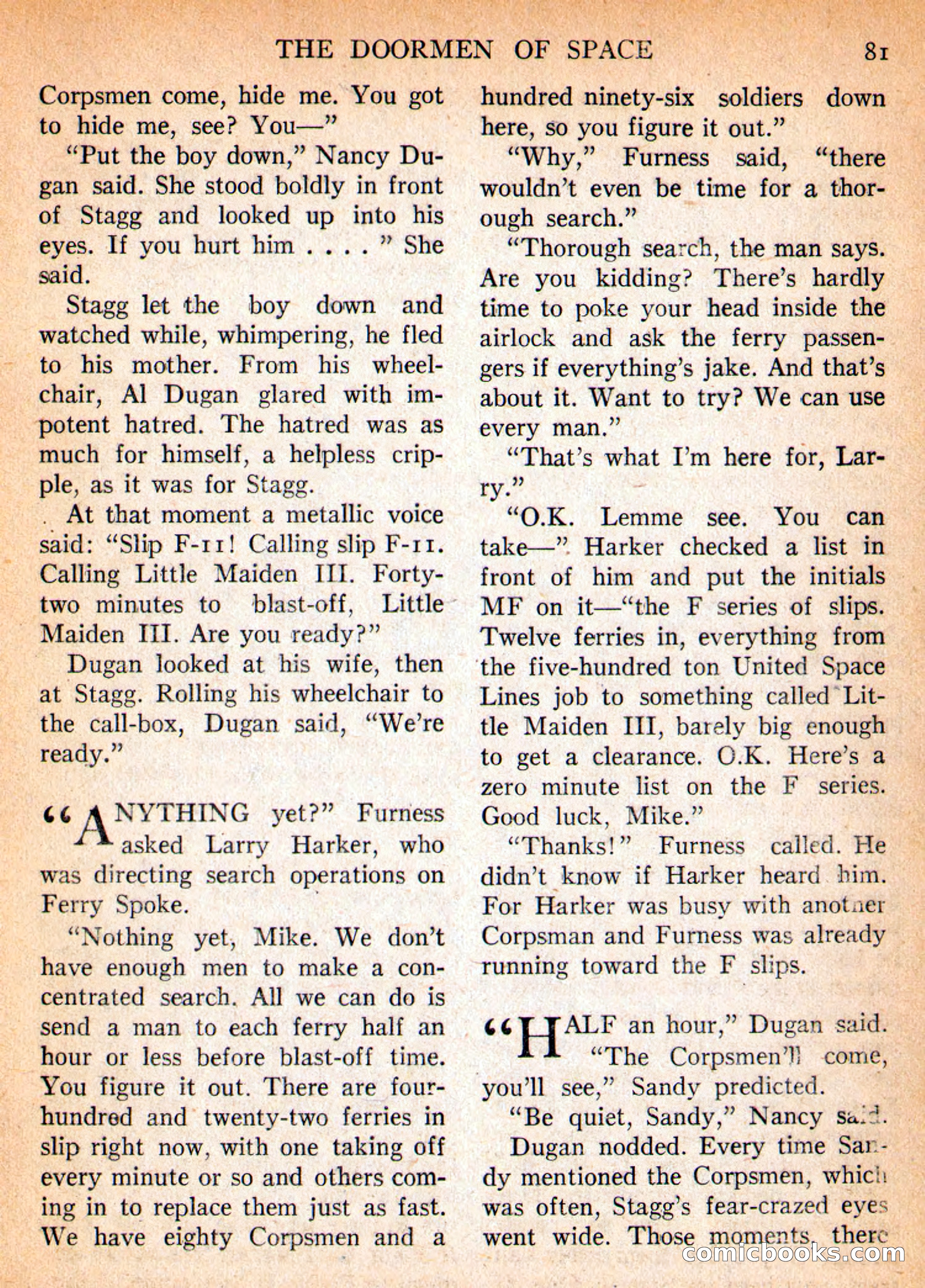 Imaginative Tales, March 1956 — page 81 of 132