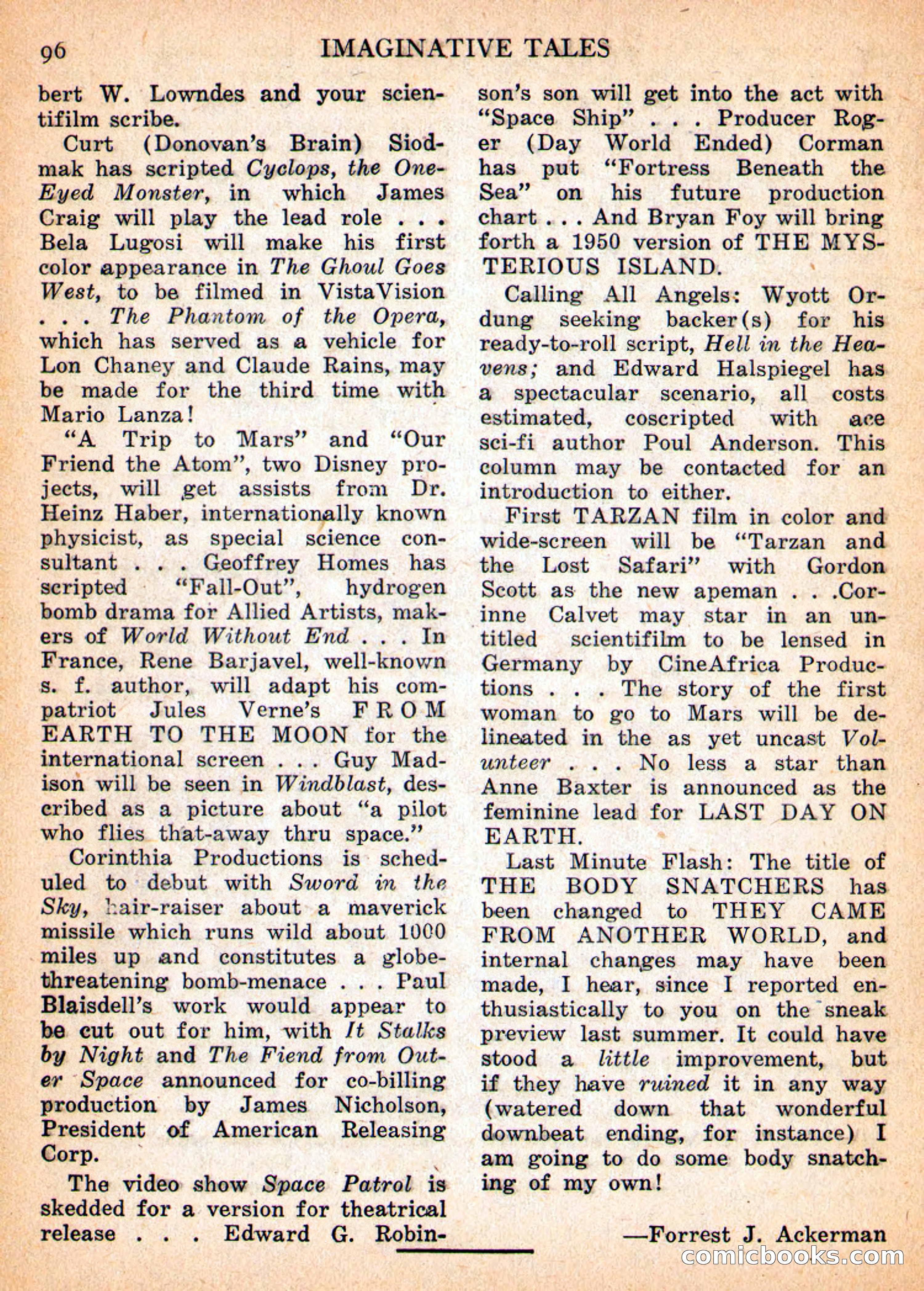 Imaginative Tales, March 1956 — page 96 of 132