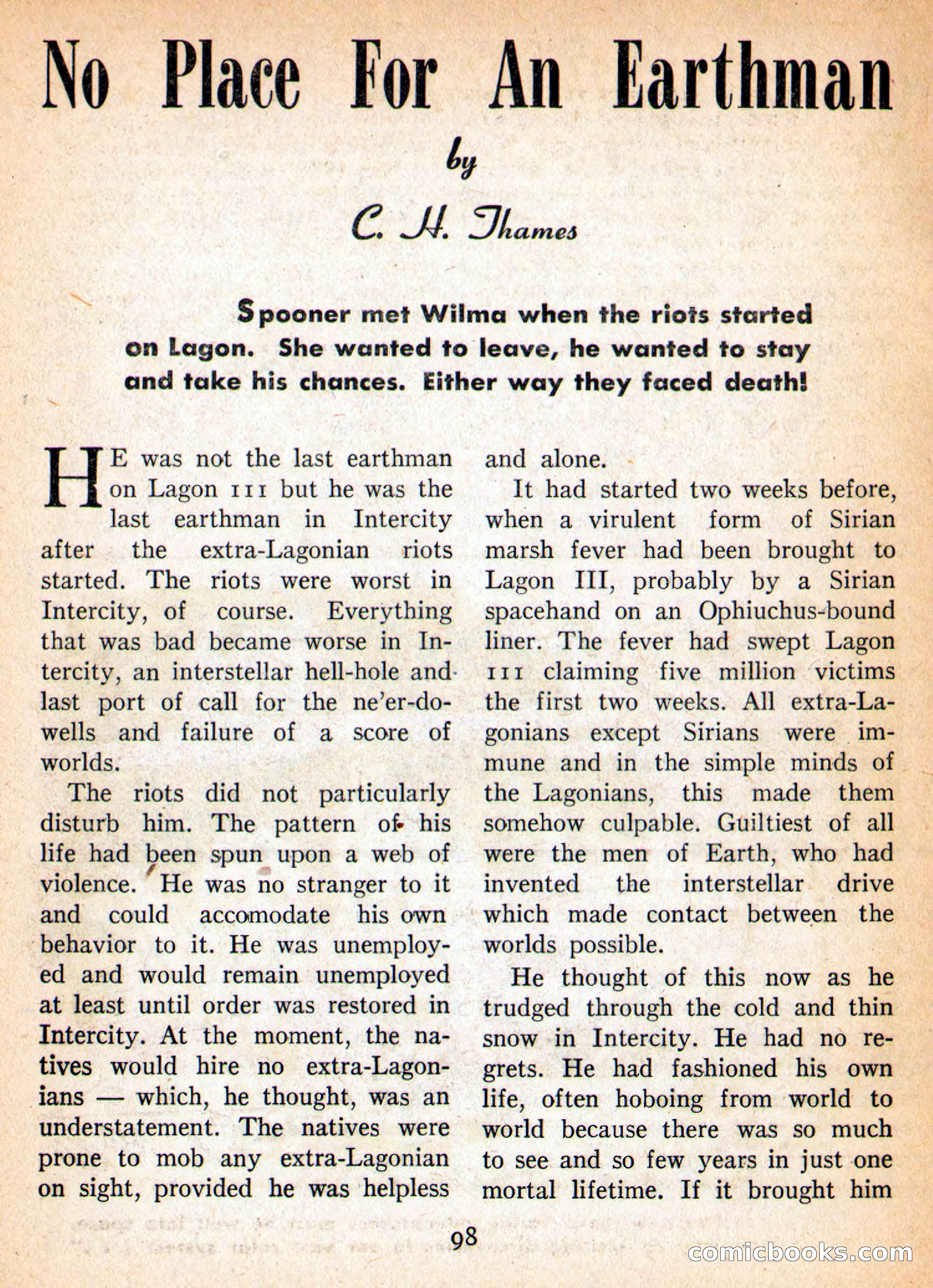 Imaginative Tales, March 1956 — page 98 of 132