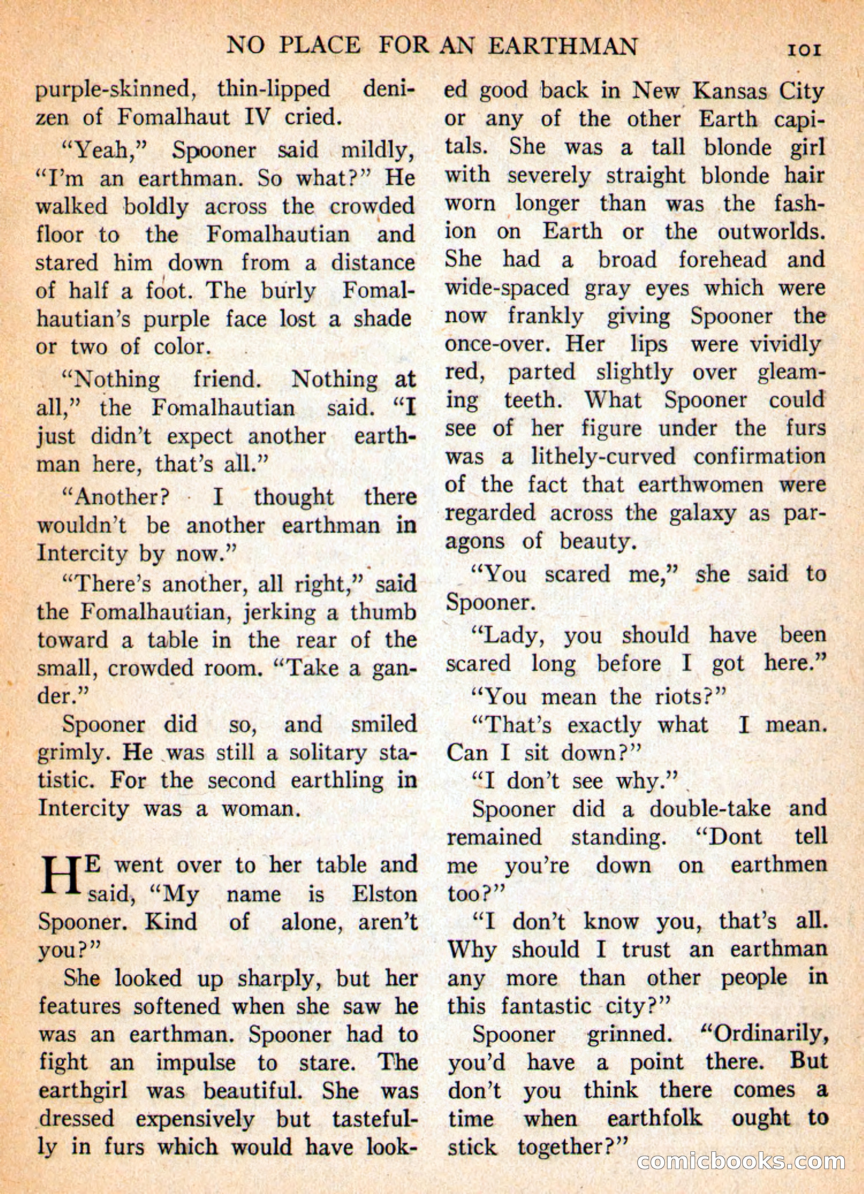 Imaginative Tales, March 1956 — page 101 of 132