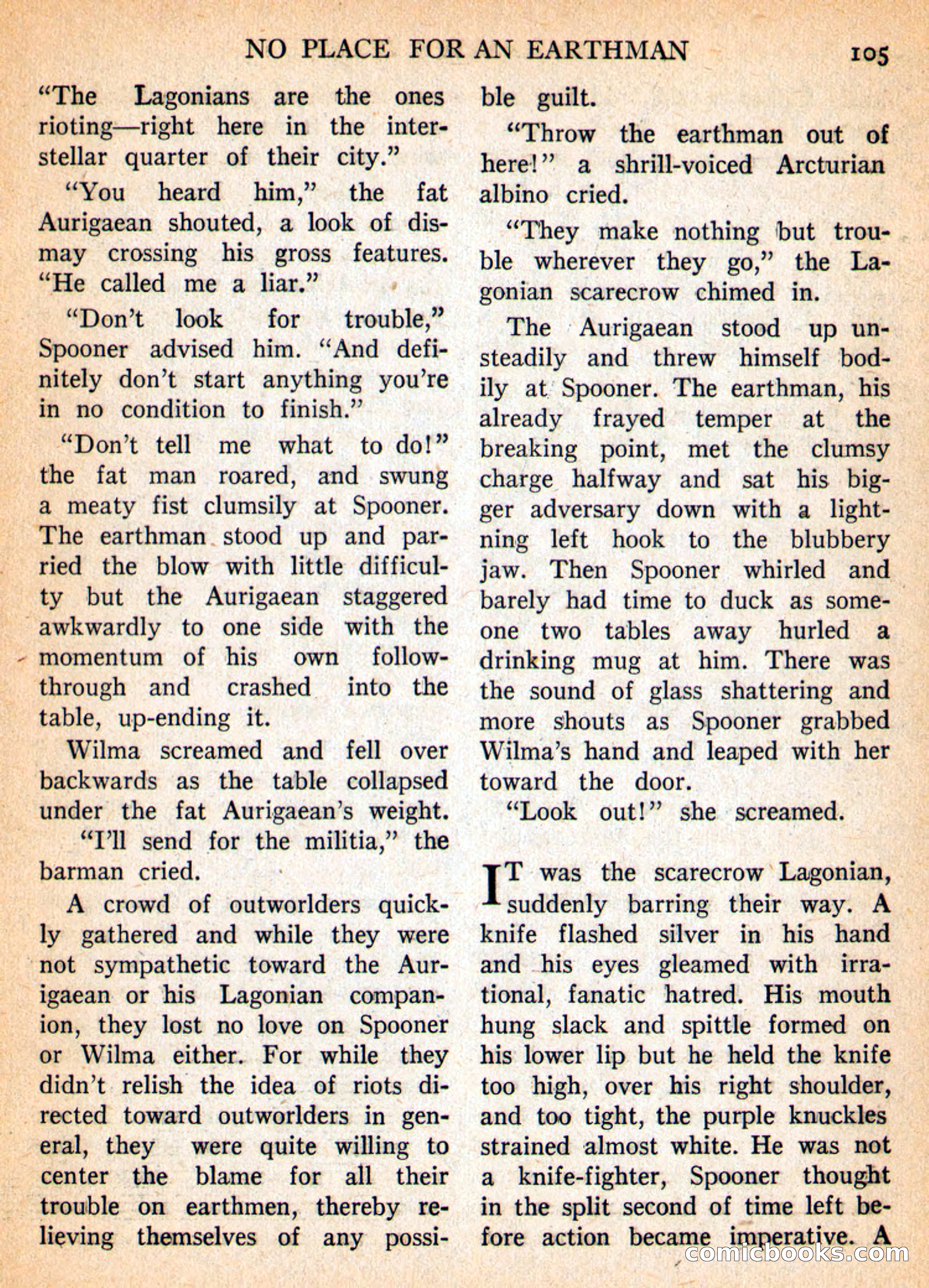 Imaginative Tales, March 1956 — page 105 of 132