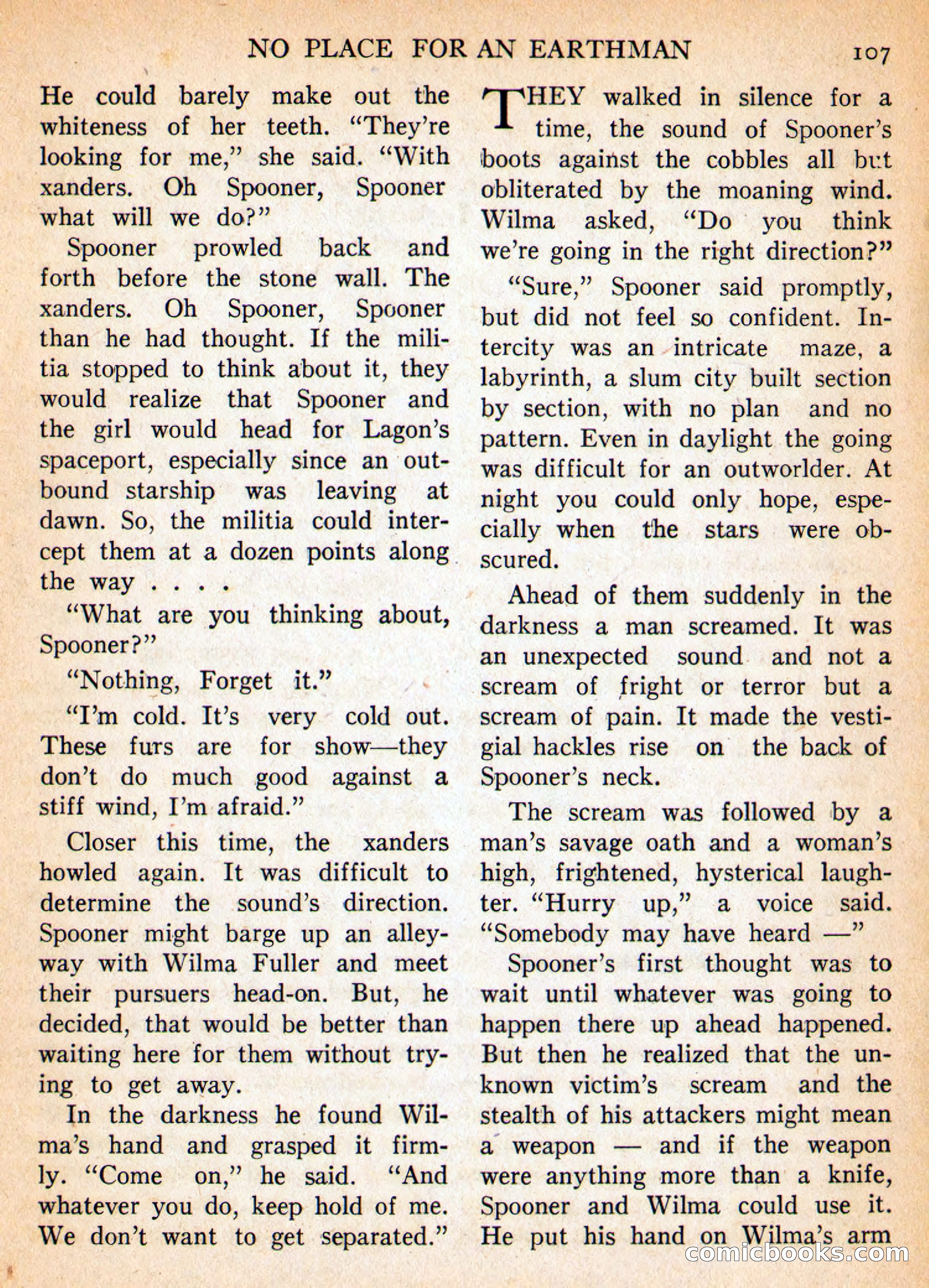 Imaginative Tales, March 1956 — page 107 of 132